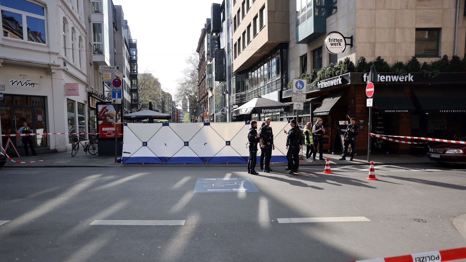 Köln, RSK, Messerangriff auf der Ehrenstraße
