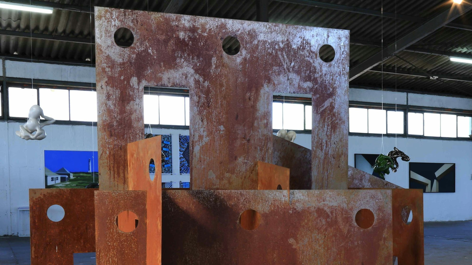 Der Siegerentwurf von Jürgen Brockhoff hat die beeindruckende Breite von etwa dreieinhalb Metern und ist 4,20 Meter lang.