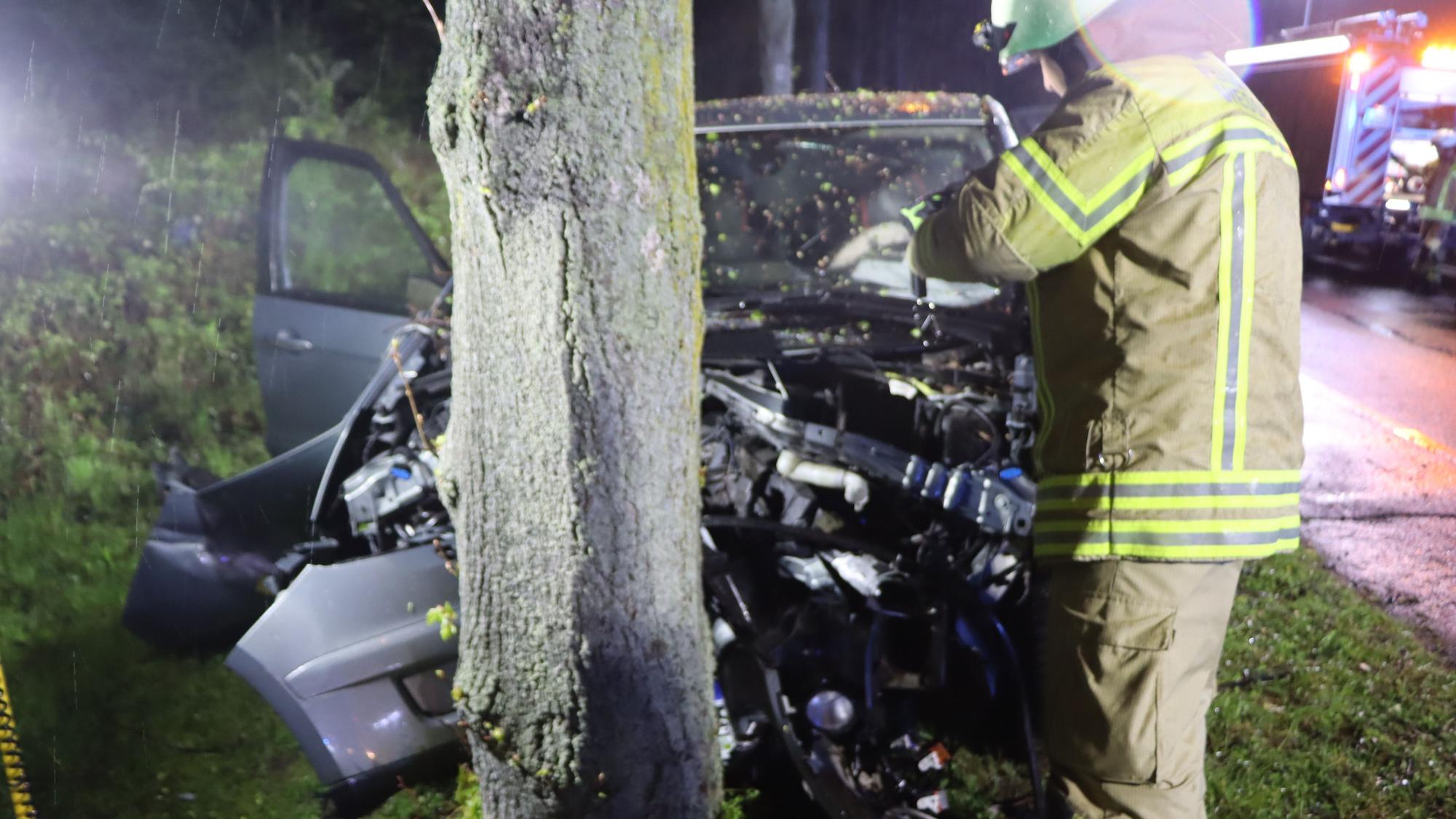 Schwerer Unfall in Wesseling auf der Konrad-Adenauer-Straße.