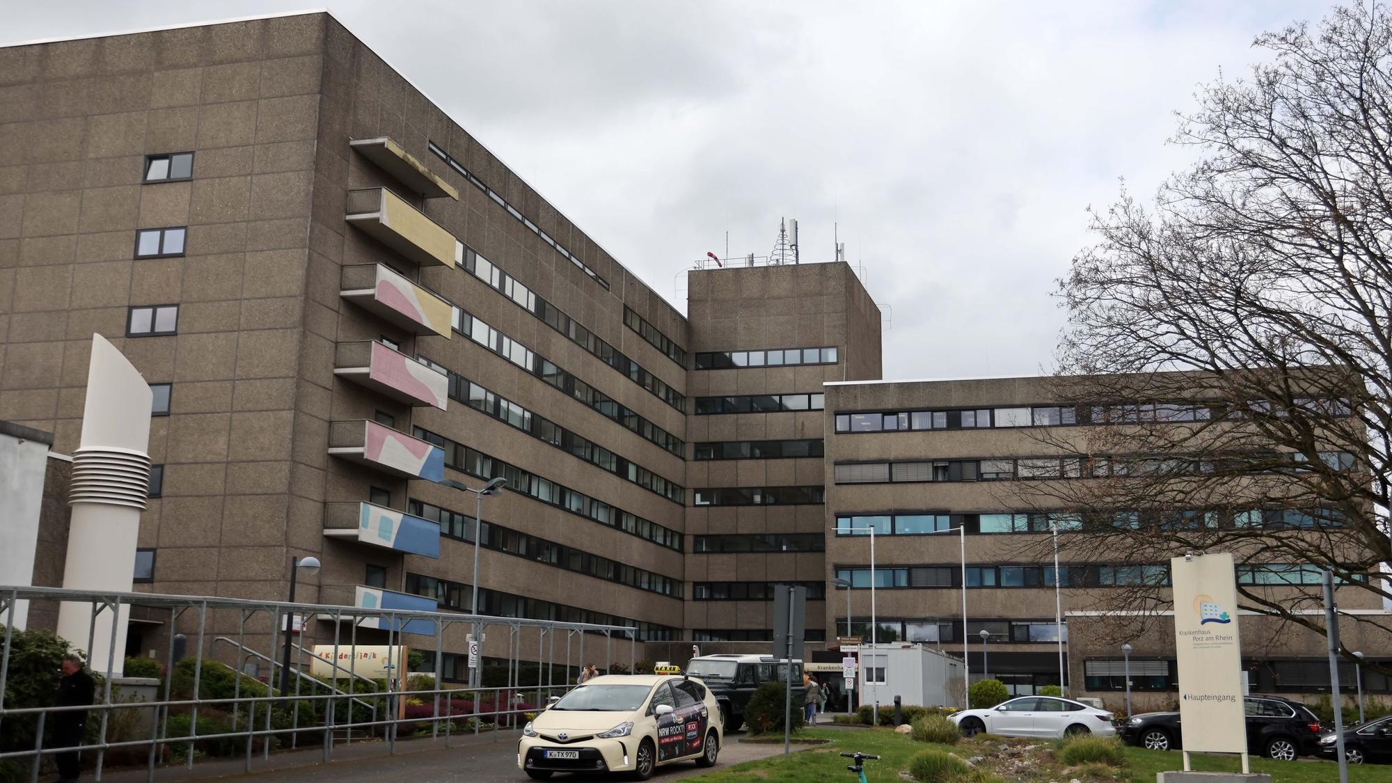 Das Krankenhaus in Porz.