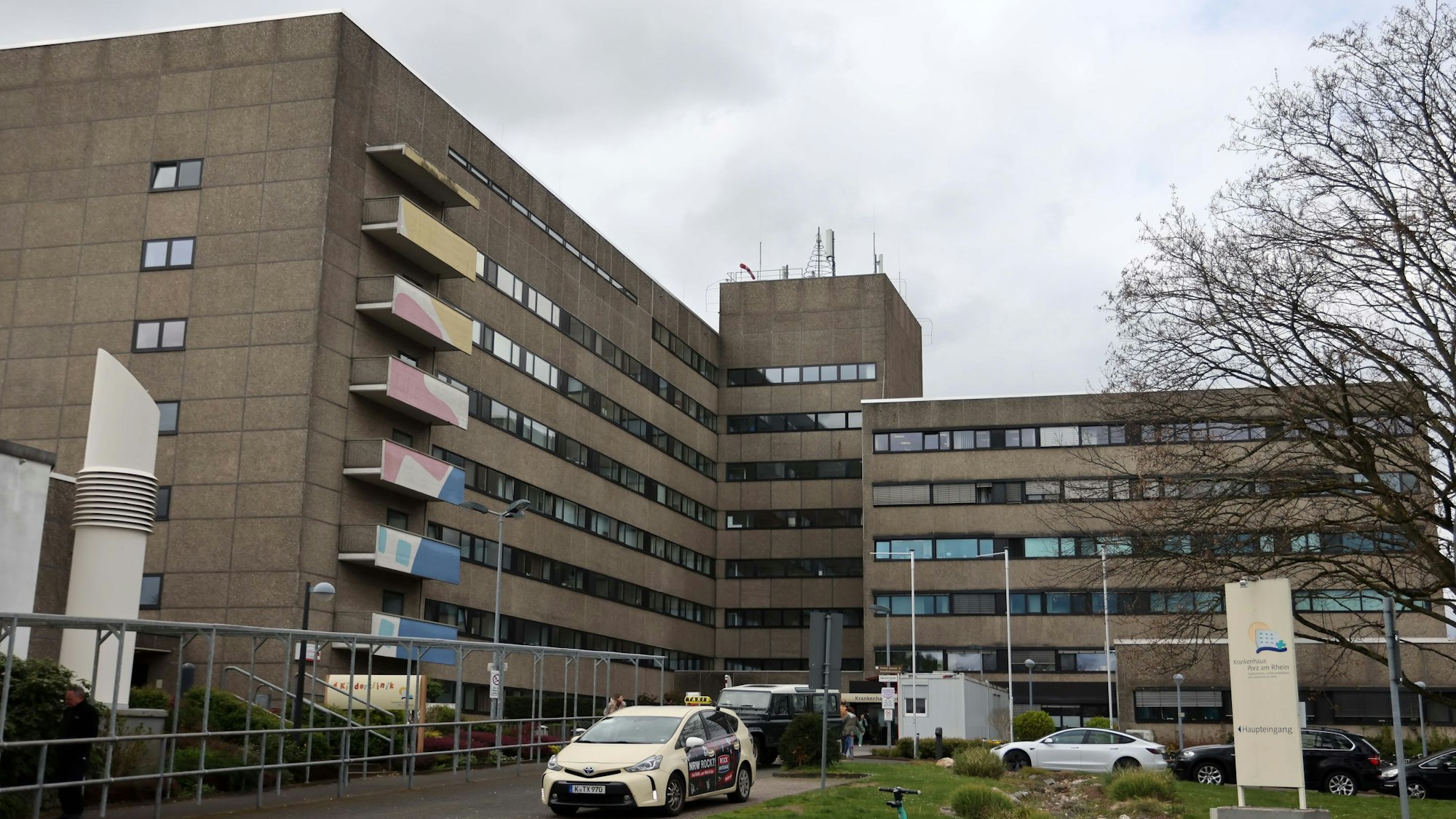 Das Krankenhaus in Porz.