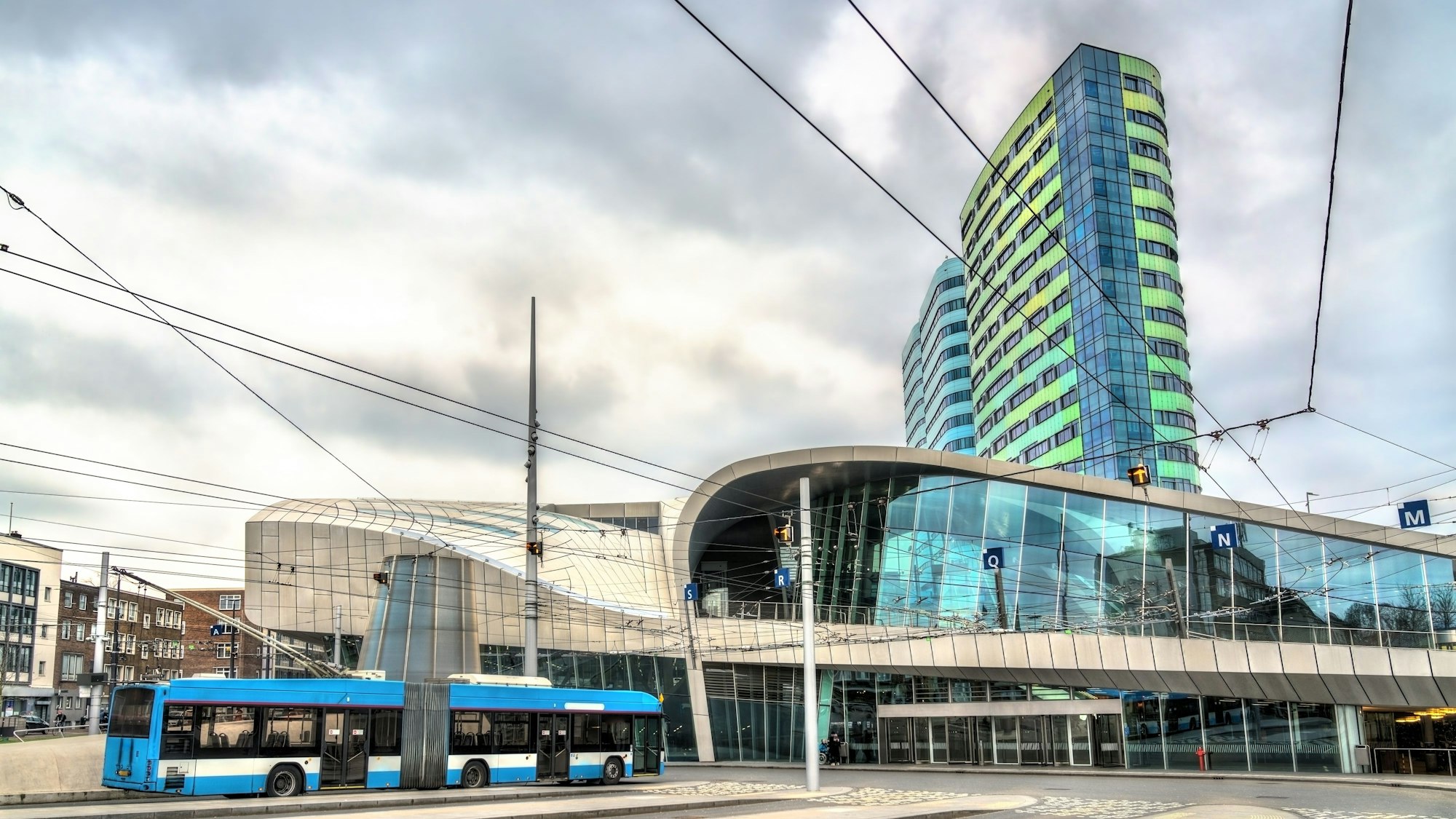 Der Bahnhof „Arnhem Centraal“