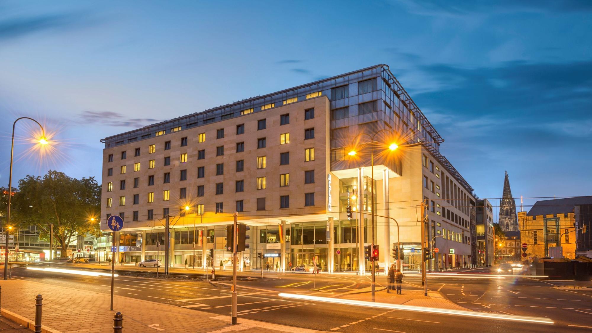 Das Dorint-Hotel am Kölner Heumarkt.