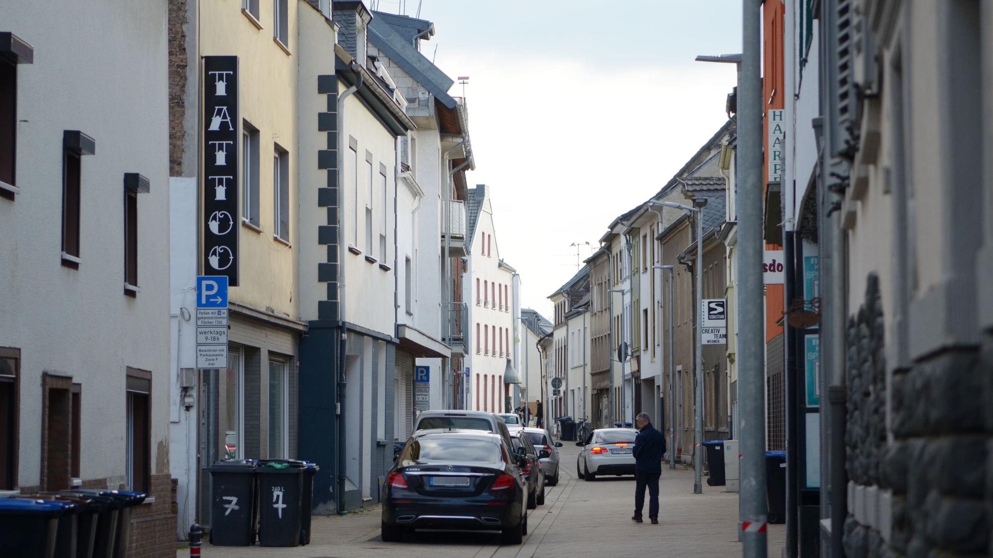 Die Bischofstraße in Euskirchen.