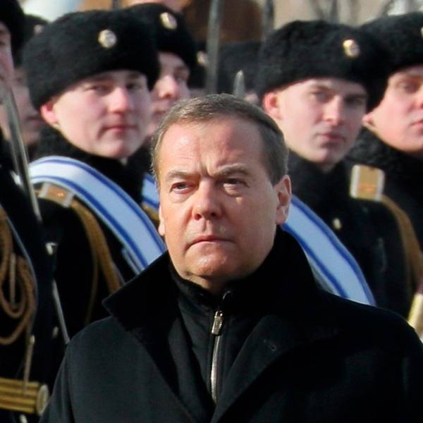 Dmitri Medwedew, stellvertretender Vorsitzender des russischen Sicherheitsrates, Vorsitzender der Partei „Einiges Russland“ und ehemaliger Präsident Russlands. (Archivbild)