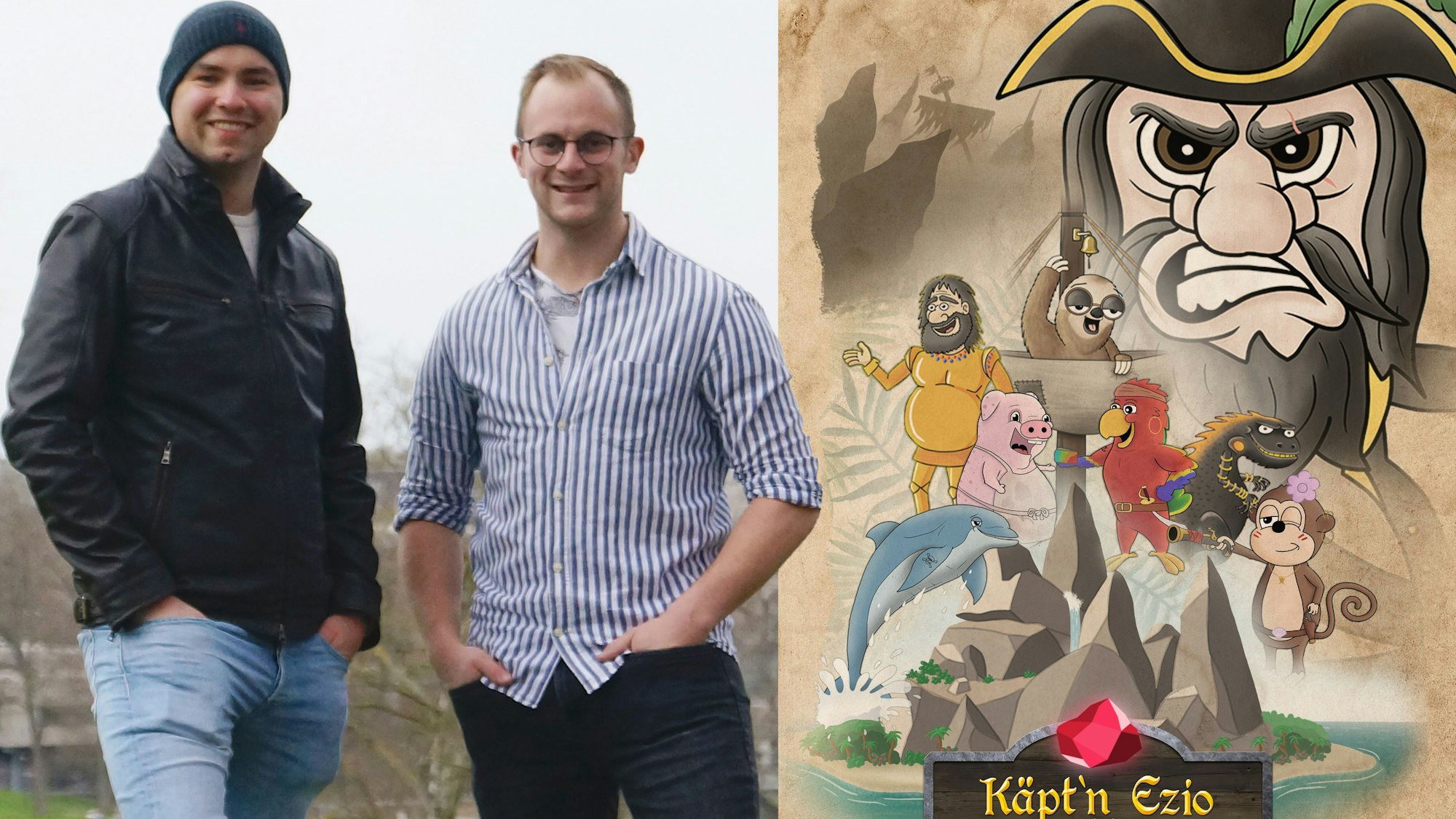 Robin Kuhn und Leander Burgmer