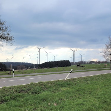 Der Windpark Schöneseiffen.