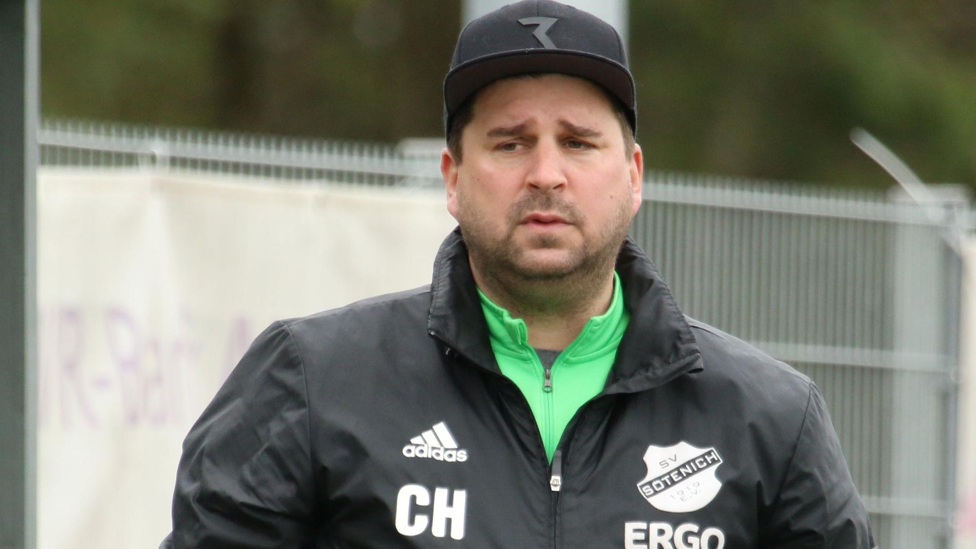 Sötenichs Trainer Christian Hammes.