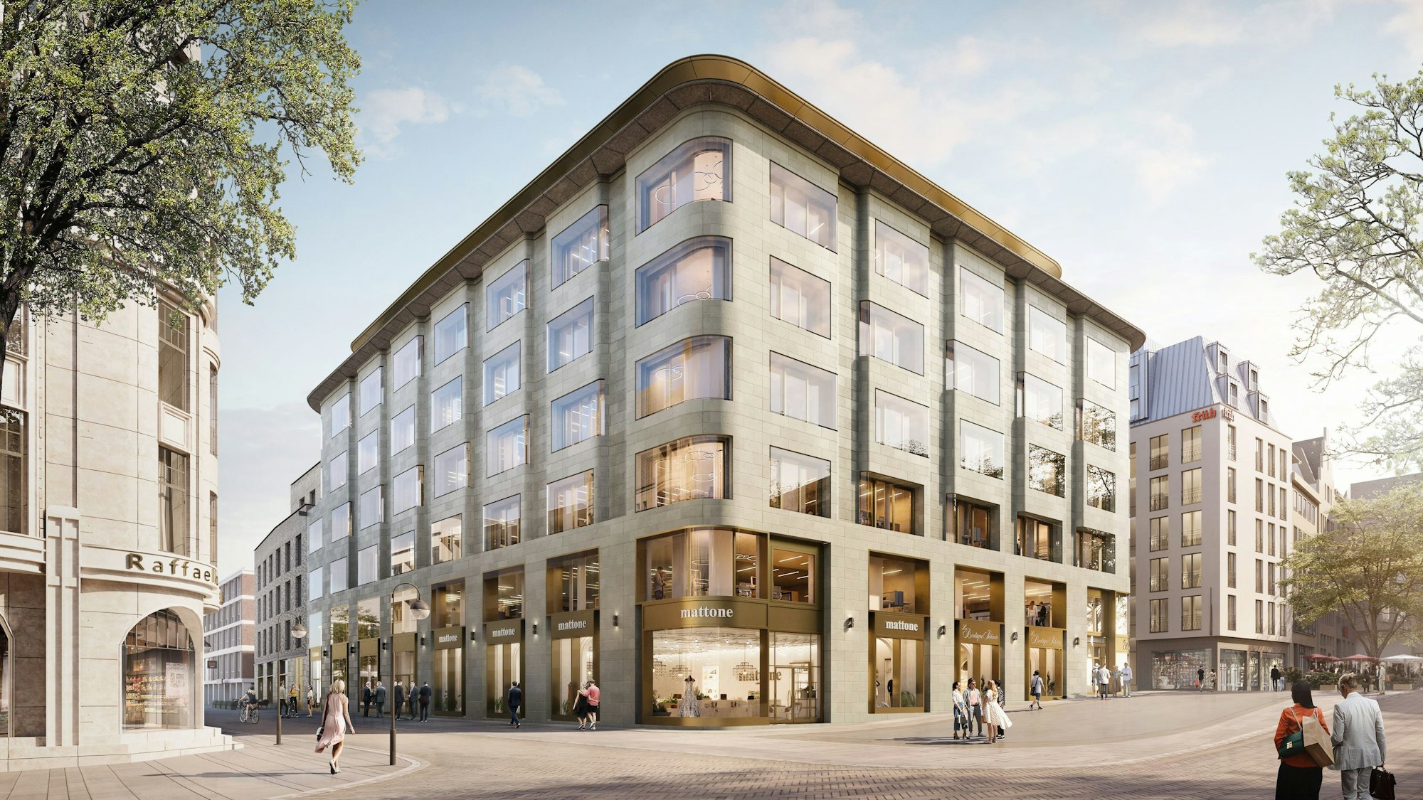 So soll das Laurenz-Carré in der Kölner Altstadt einmal aussehen.