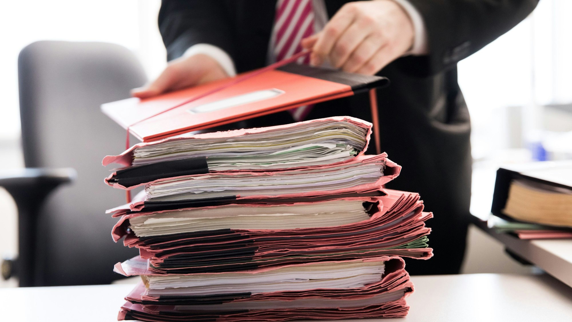 Gerichtsakten (Symbolbild)