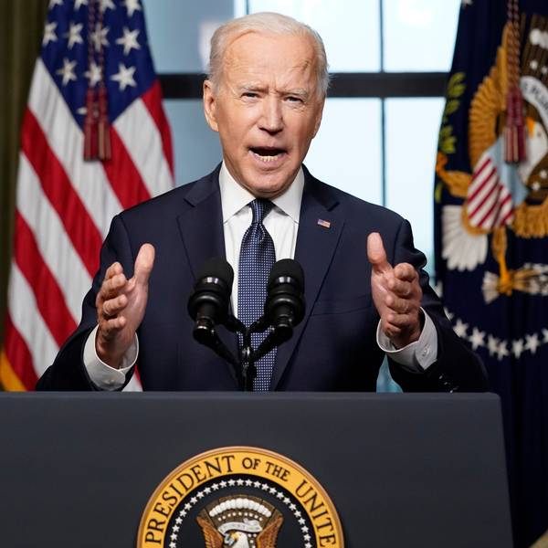 US-Präsident Joe Biden tritt bei der US-Wahl 2024 für eine zweite Amtszeit an.