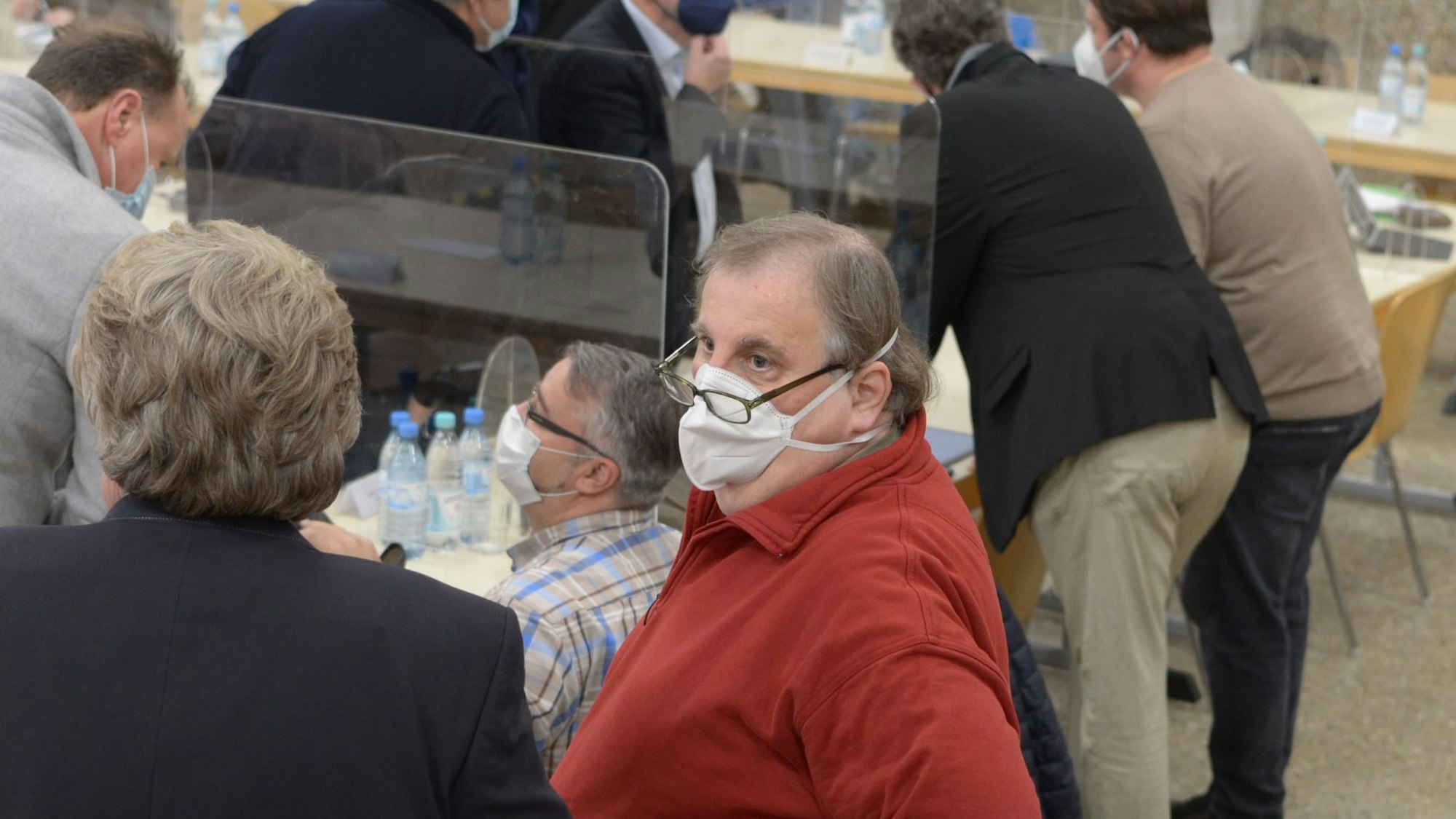 Guido Bachem in einer Sitzung des Euskirchener Stadtrats.