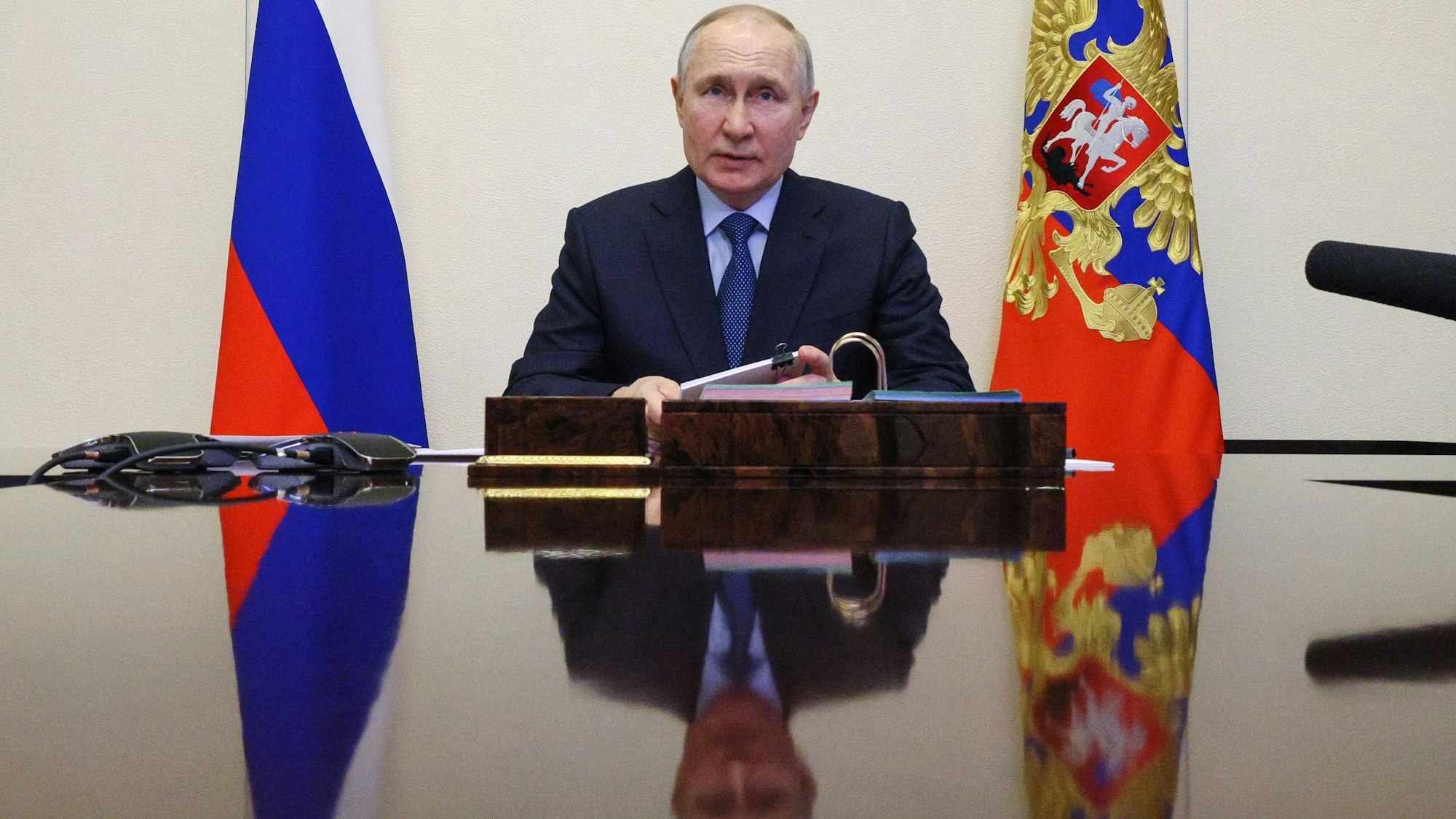 Hat Wladimir Putin einen oder mehrere Doppelgänger? Der Kreml dementiert entsprechende Gerüchte. (Archivbild)