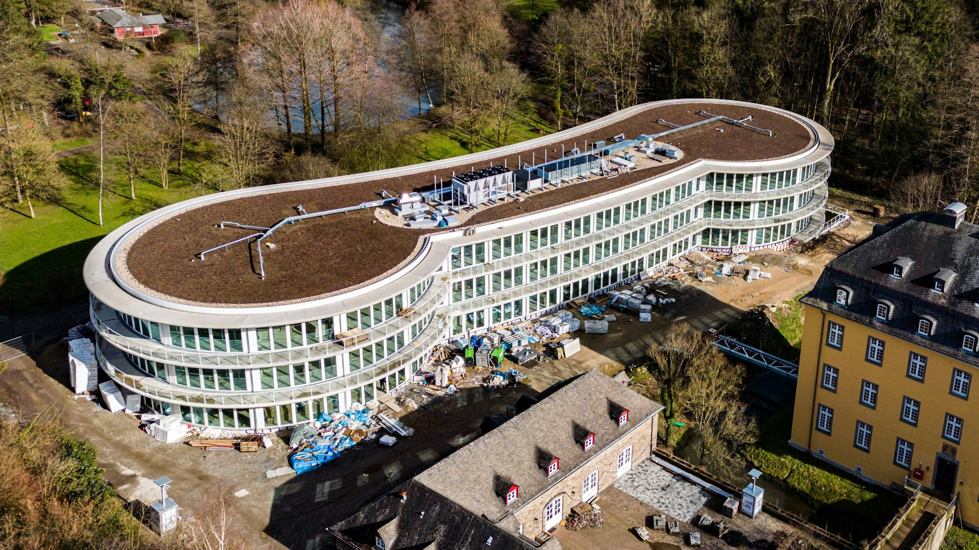 Die künftige Schlossklinik Heiligenhoven.