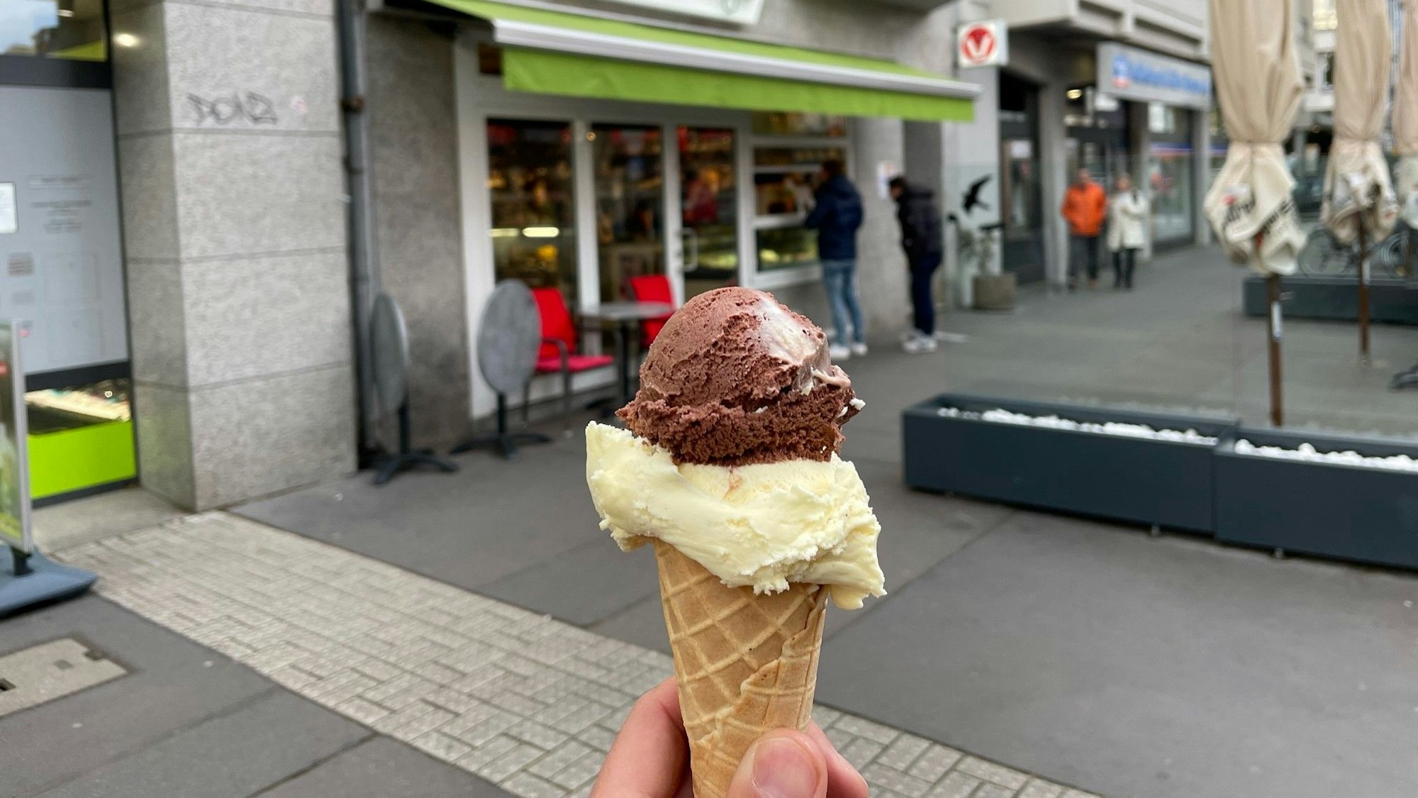 Eis von der Gelateria Firenze in Köln-Sülz