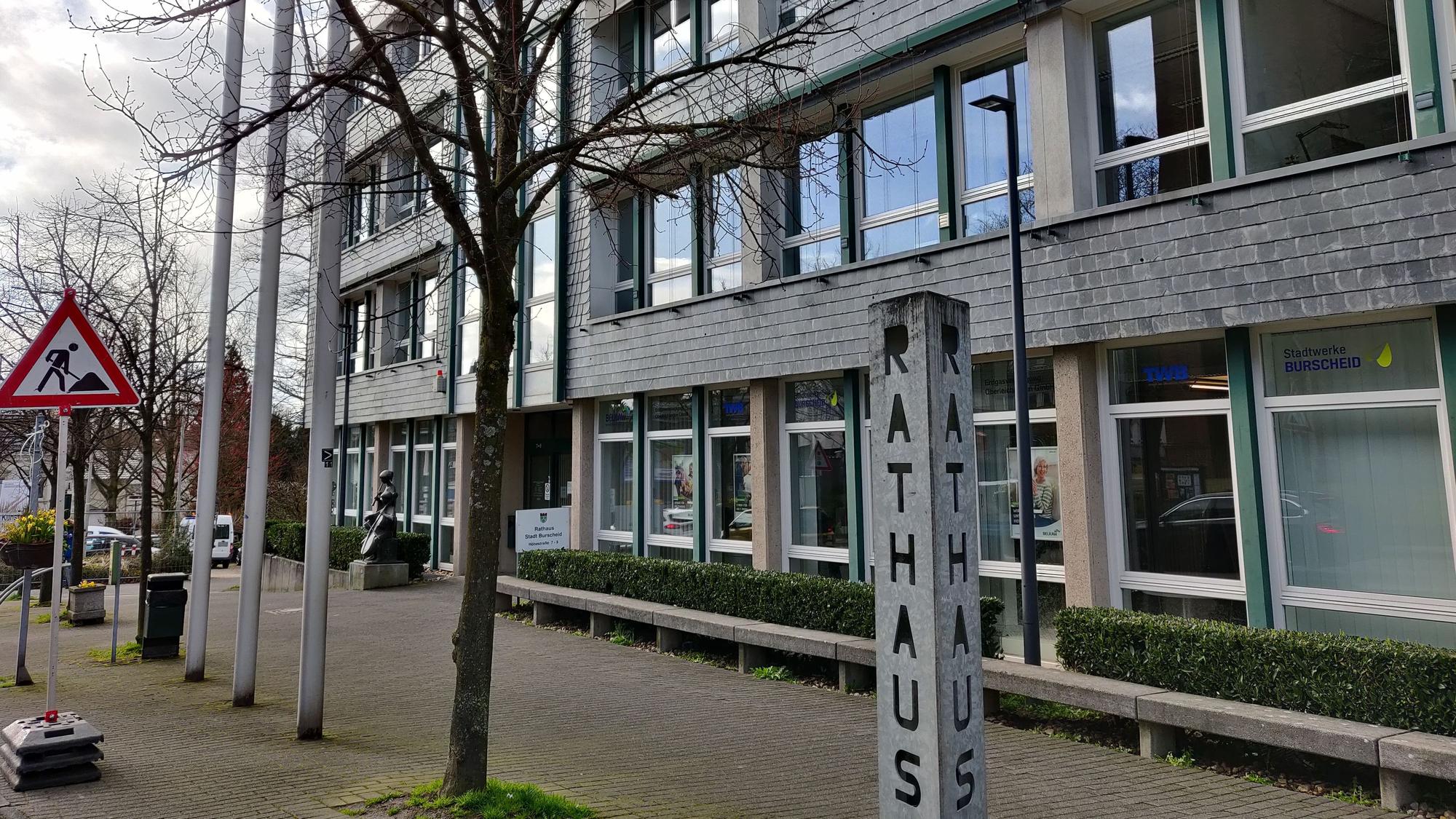 Das Rathaus in Burscheid