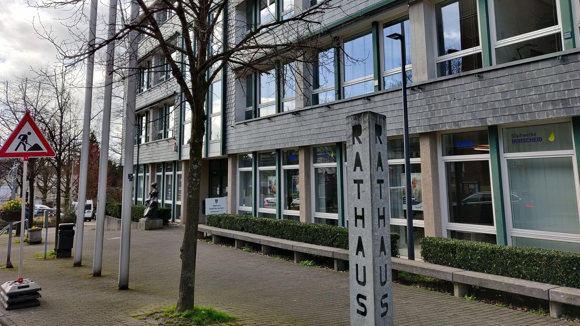 Das Rathaus in Burscheid