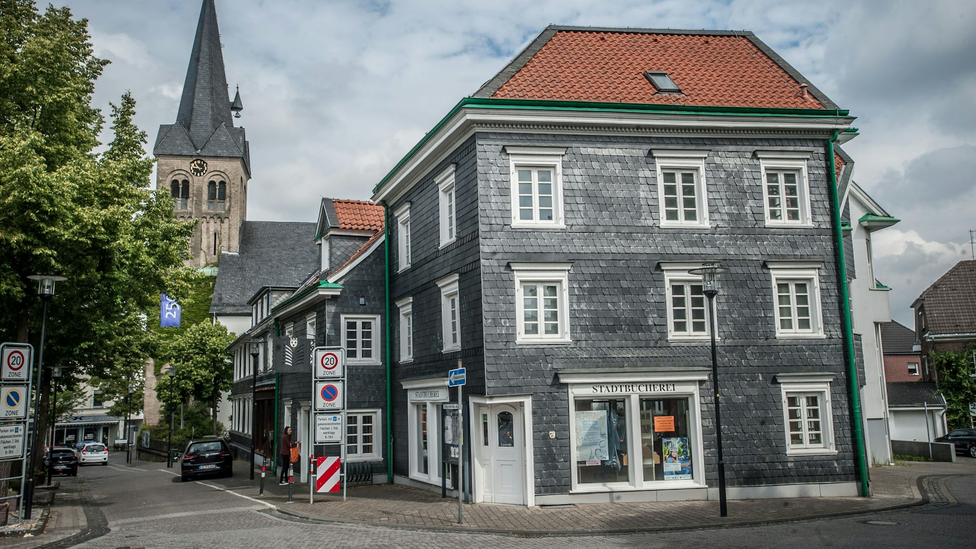Die Stadtbücherei in Burscheid