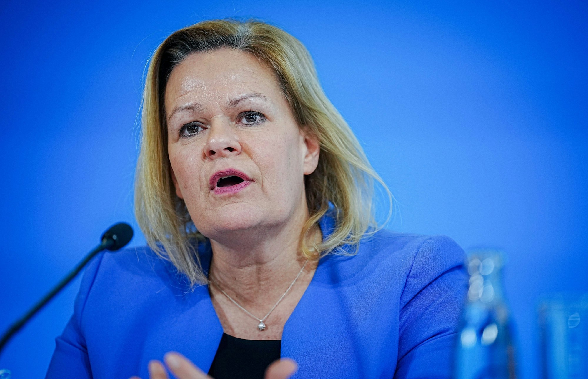 Nancy Faeser (SPD), Bundesministerin für Inneres und Heimat.