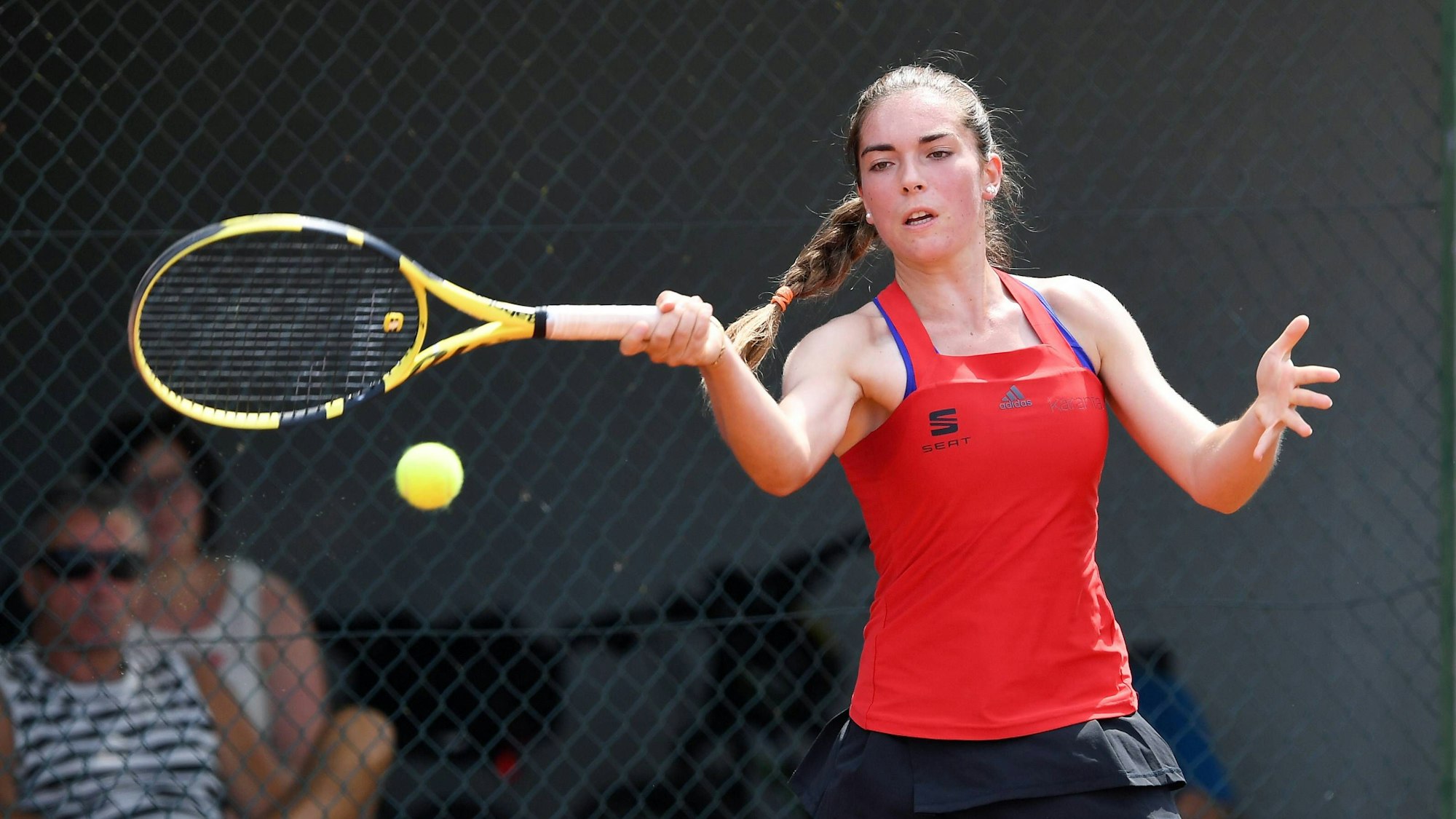 Tennis Frauen ITF Tour AHG BMW Cup Bildechingen 2019 26.07.2019 Eleonora Molinaro (LUX) *** Tennis Women ITF Tour AHG BMW Cup Bildechingen 2019 26 07 2019 Eleonora Molinaro LUX