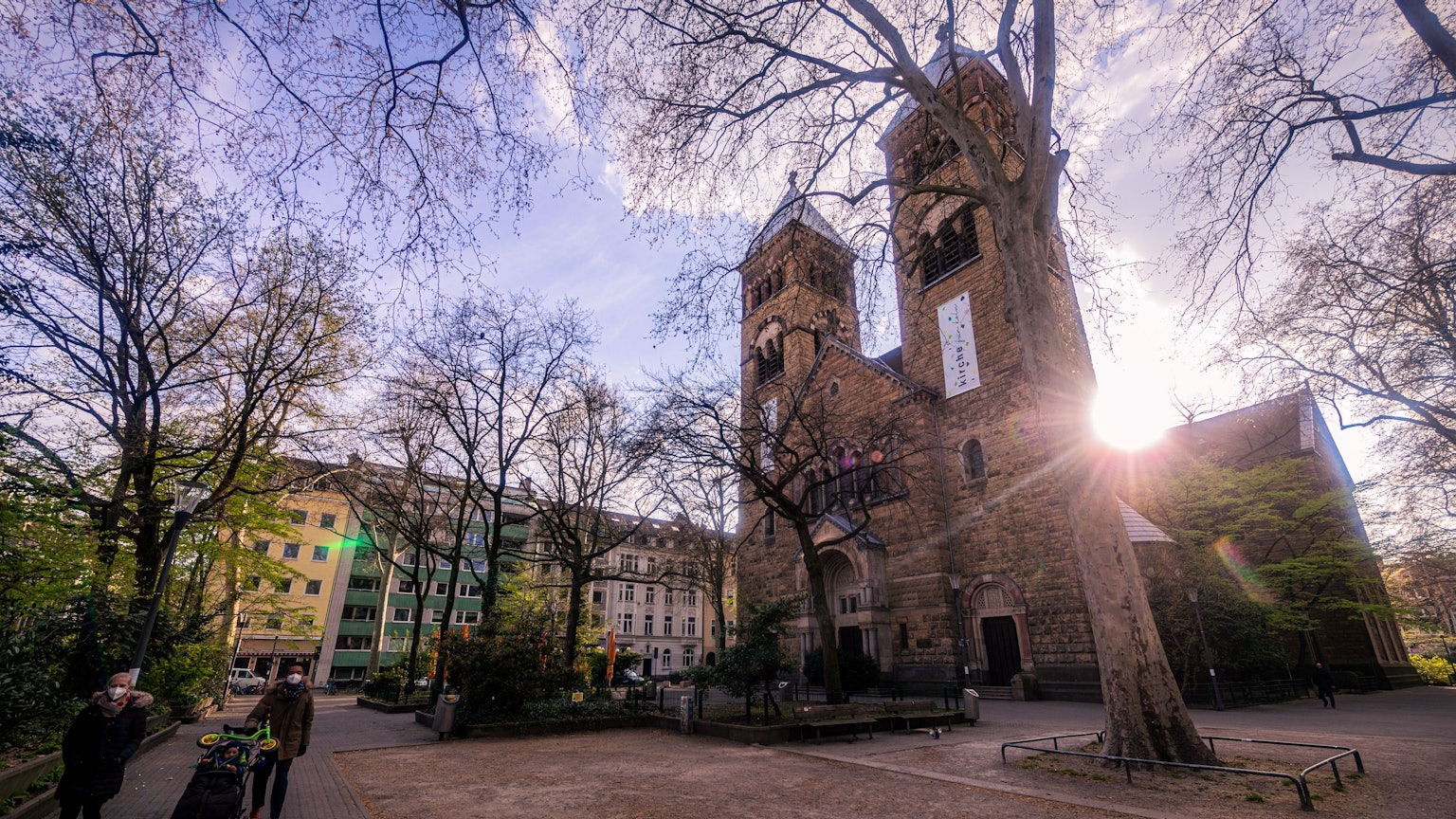 Der Brüsseler Platz im Belgischen Viertel