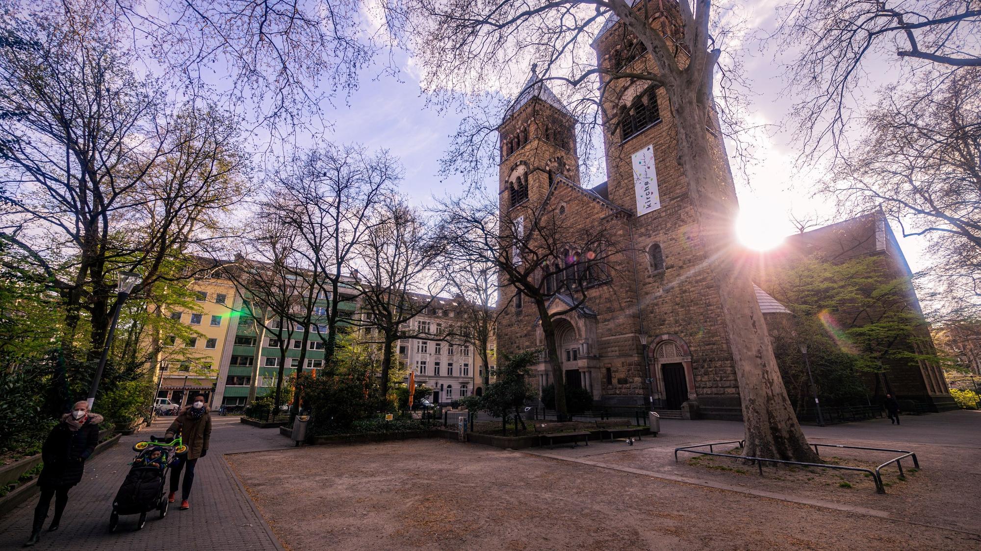 Der Brüsseler Platz im Belgischen Viertel