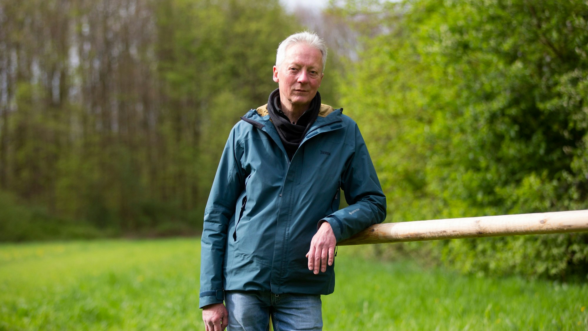 Ein Mann fürs Grüne: Joachim Bauer war 30 Jahre Vize-Chef des Grünflächenamts.