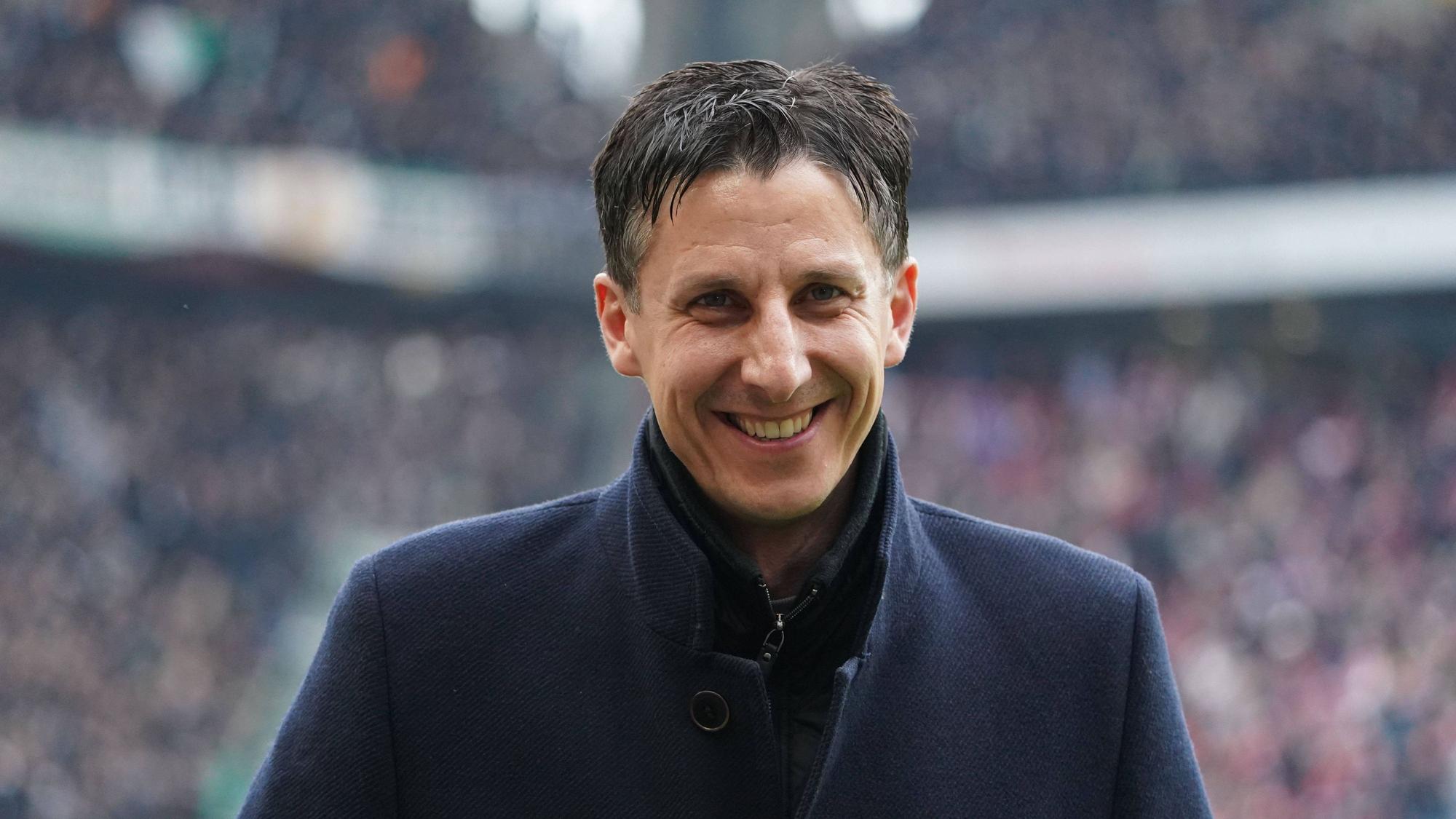 Fussball, 1.BL Saison 2022/20203, 1.FC Köln-Borussia Mönchengladbach 02.04.2023, Rheinenergie Stadion Köln Christian keller, 1.FC Köln, Aktion, Einzelbild,