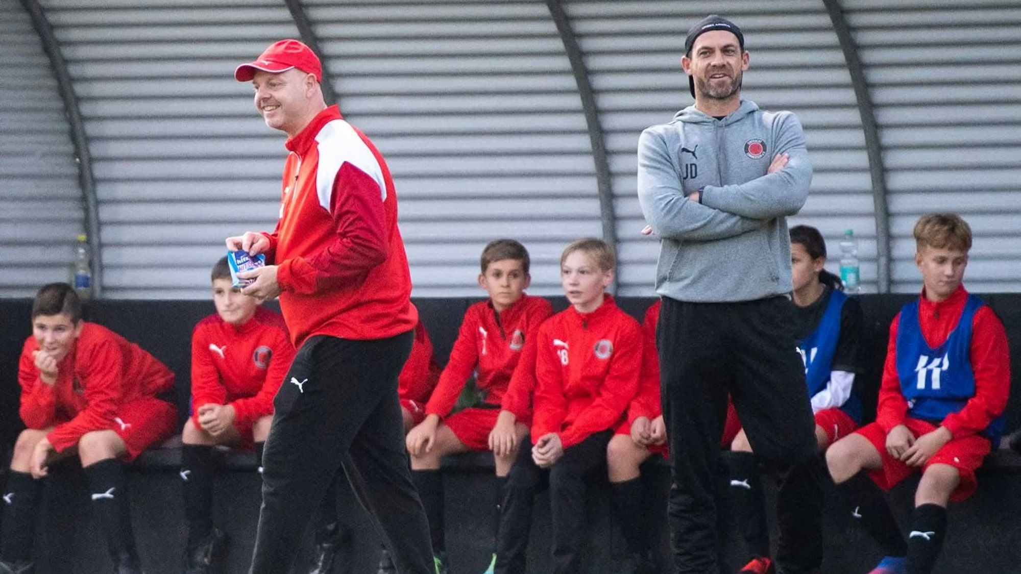 Schlusspunkt: Für das Trainergespann Marc Brust (l.) und Jan Doppelfeld ist nach der Saison Schluss beim SSV Lommersum.