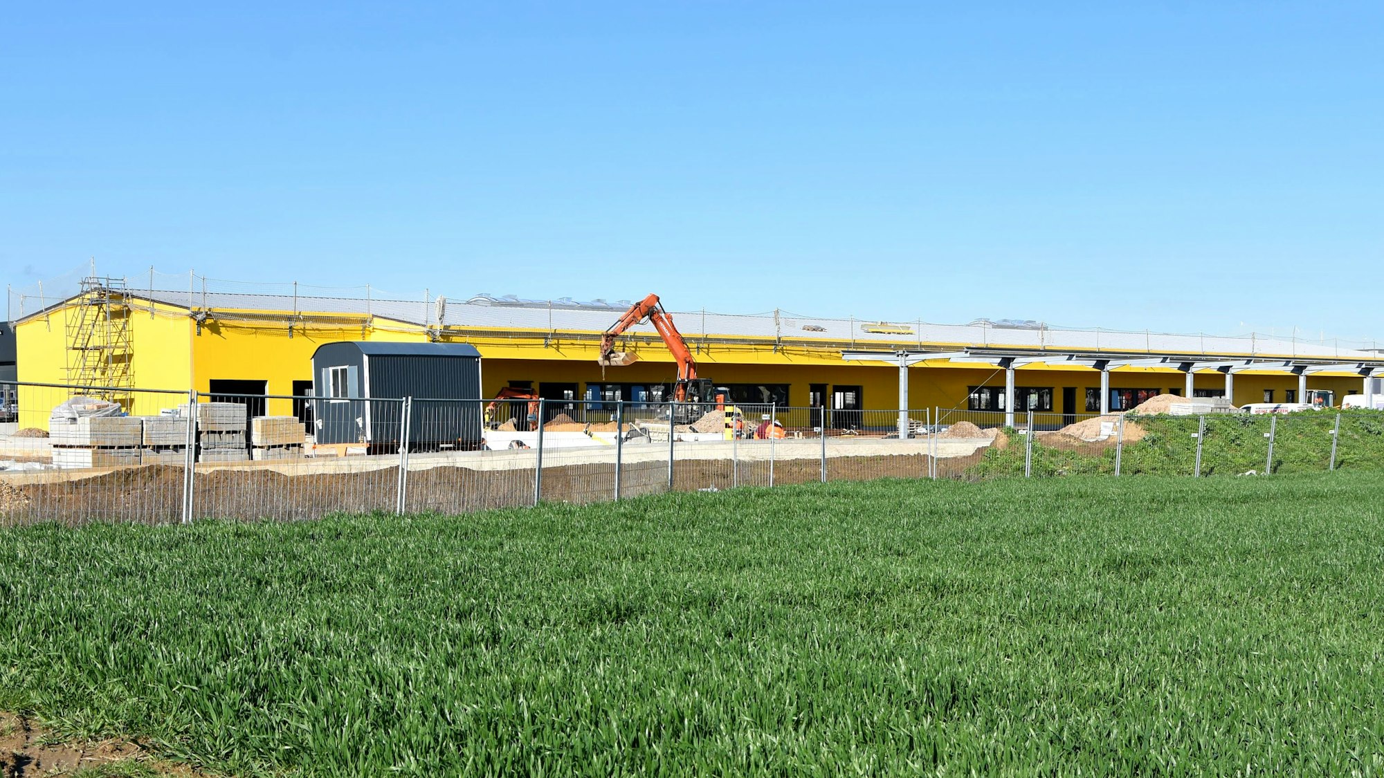 Bauarbeiten Am Gut Neuenhof/Bully-les-Mines-Straße
