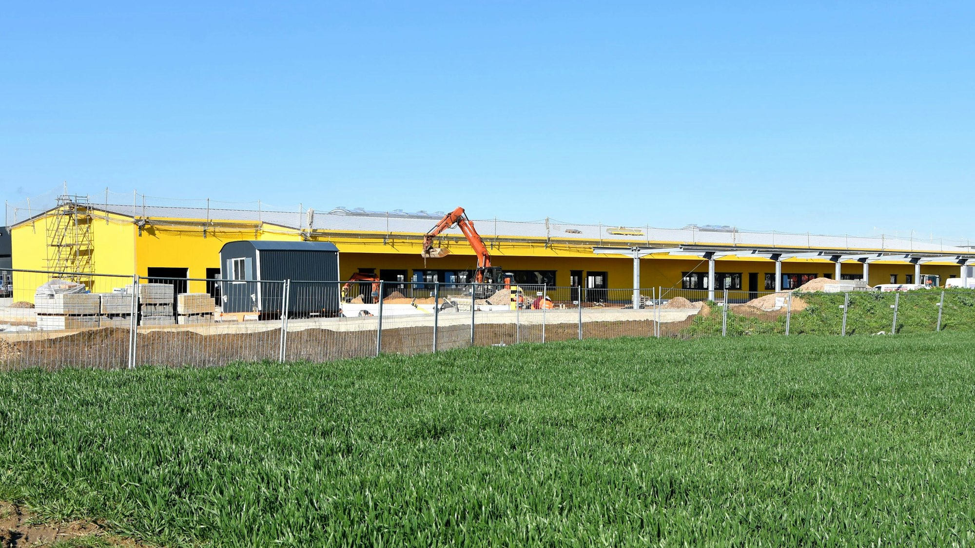 Bauarbeiten Am Gut Neuenhof/Bully-les-Mines-Straße