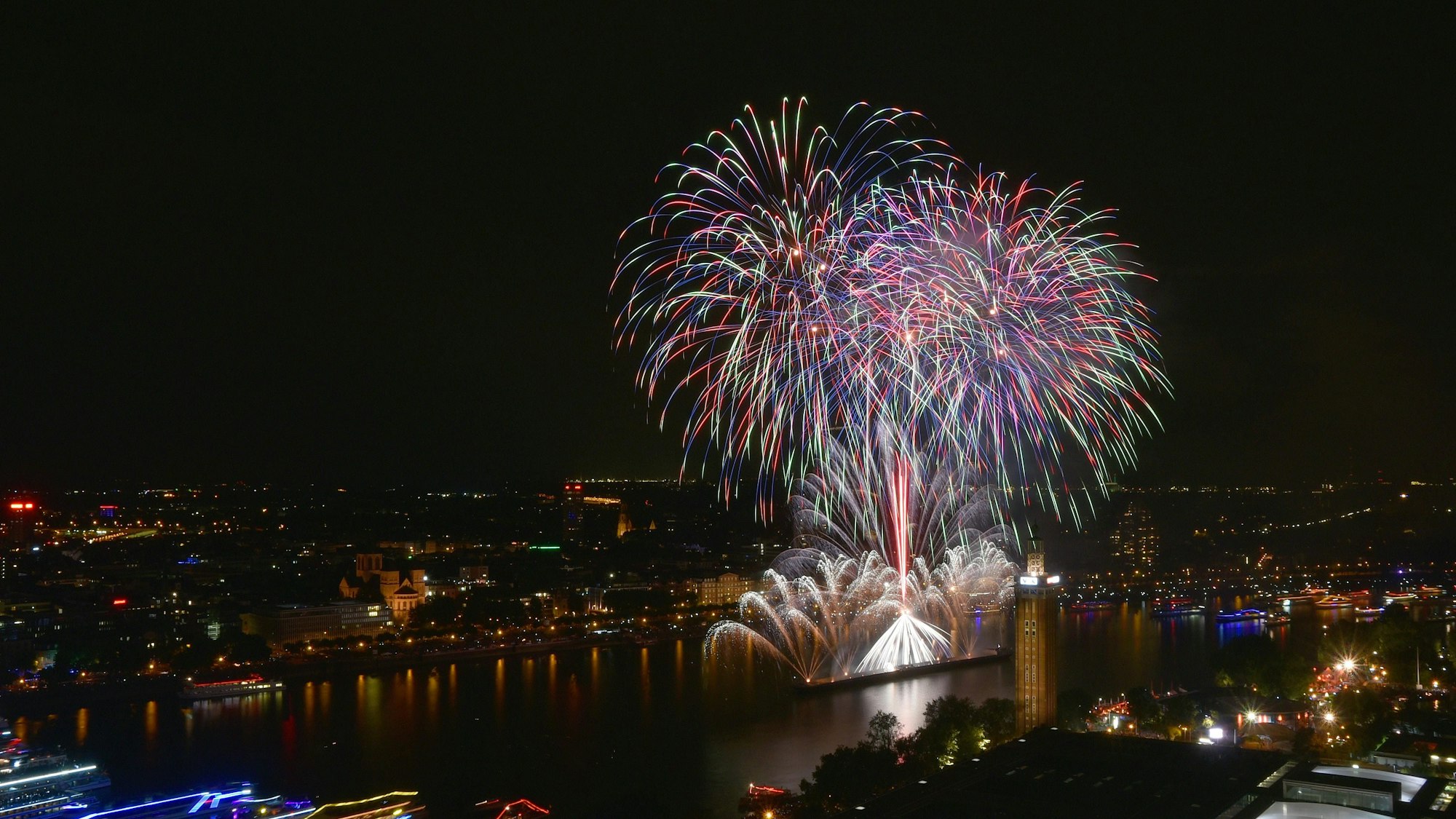 Kölner Lichter vom LVR-Turm