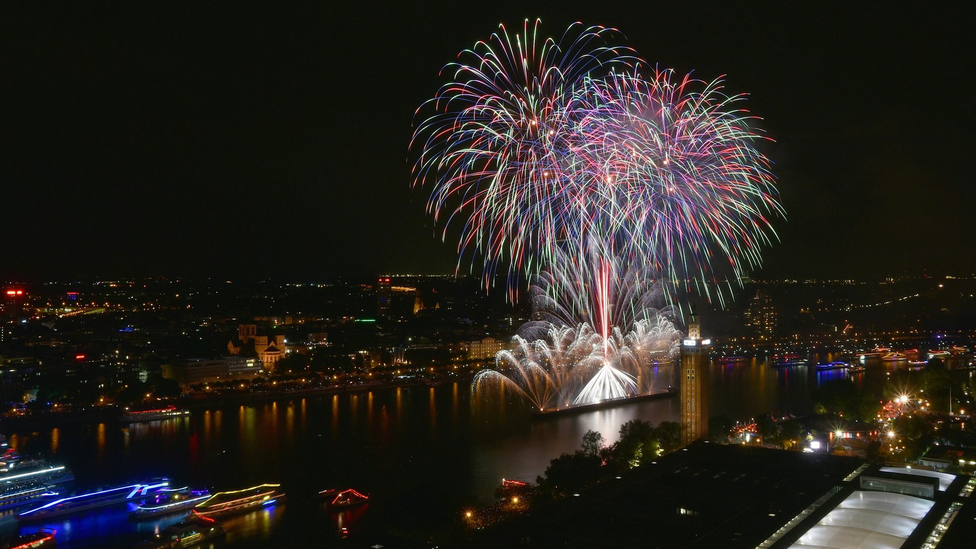 Kölner Lichter vom LVR-Turm