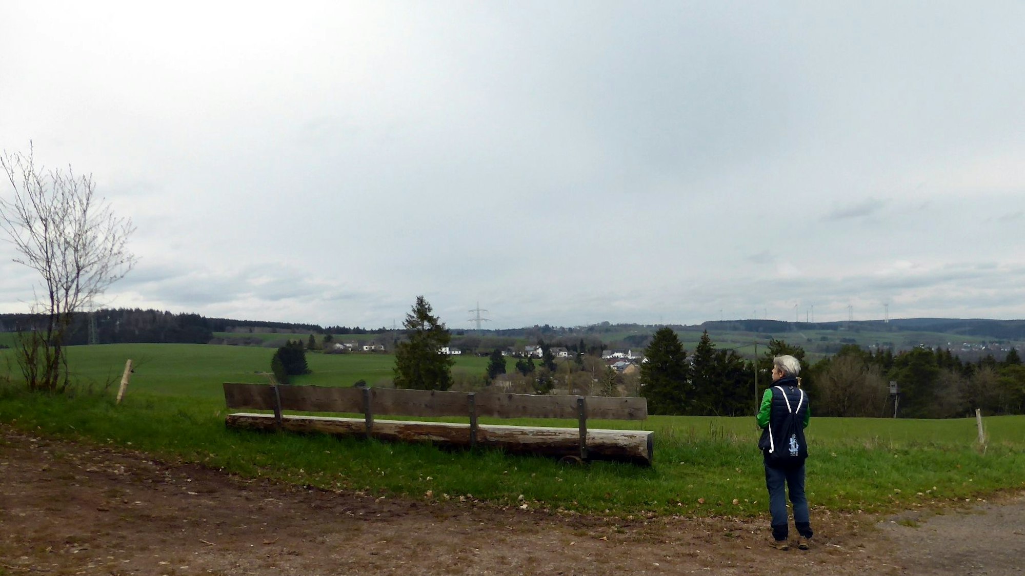Die Wanderung um Kerschenbach führt über Wald- und Wiesenpfade