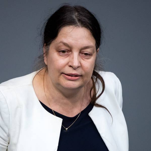 Birgit Malsack-Winkemann, damals Bundestagsabgeordnete der AfD, spricht bei der Haushalts-Beratung des Etats vom Bundesministerium für Gesundheit im Deutschen Bundestag.