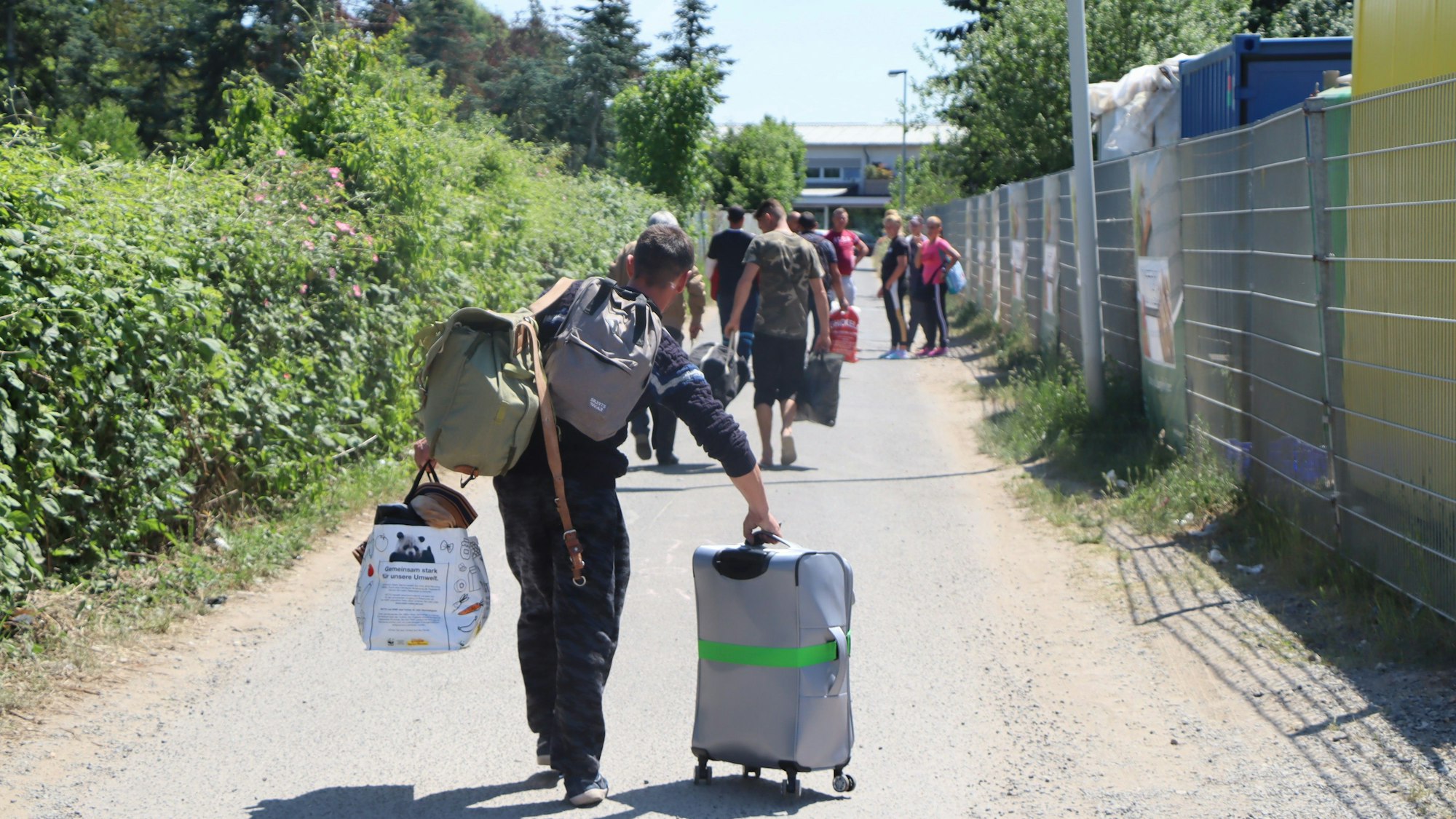 2023: Auszug der Erntehelfer in Bornheim