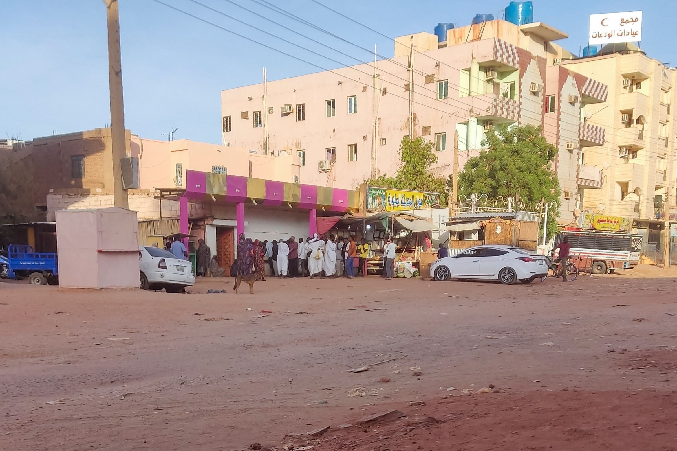 Ein Geschäft in Khartum, Sudans Hauptstadt.