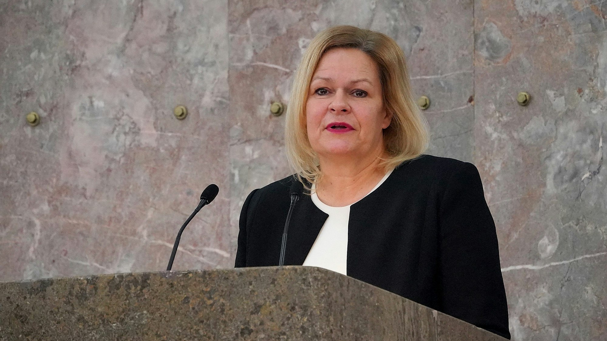 Bundesinnenministerin Nancy Faeser