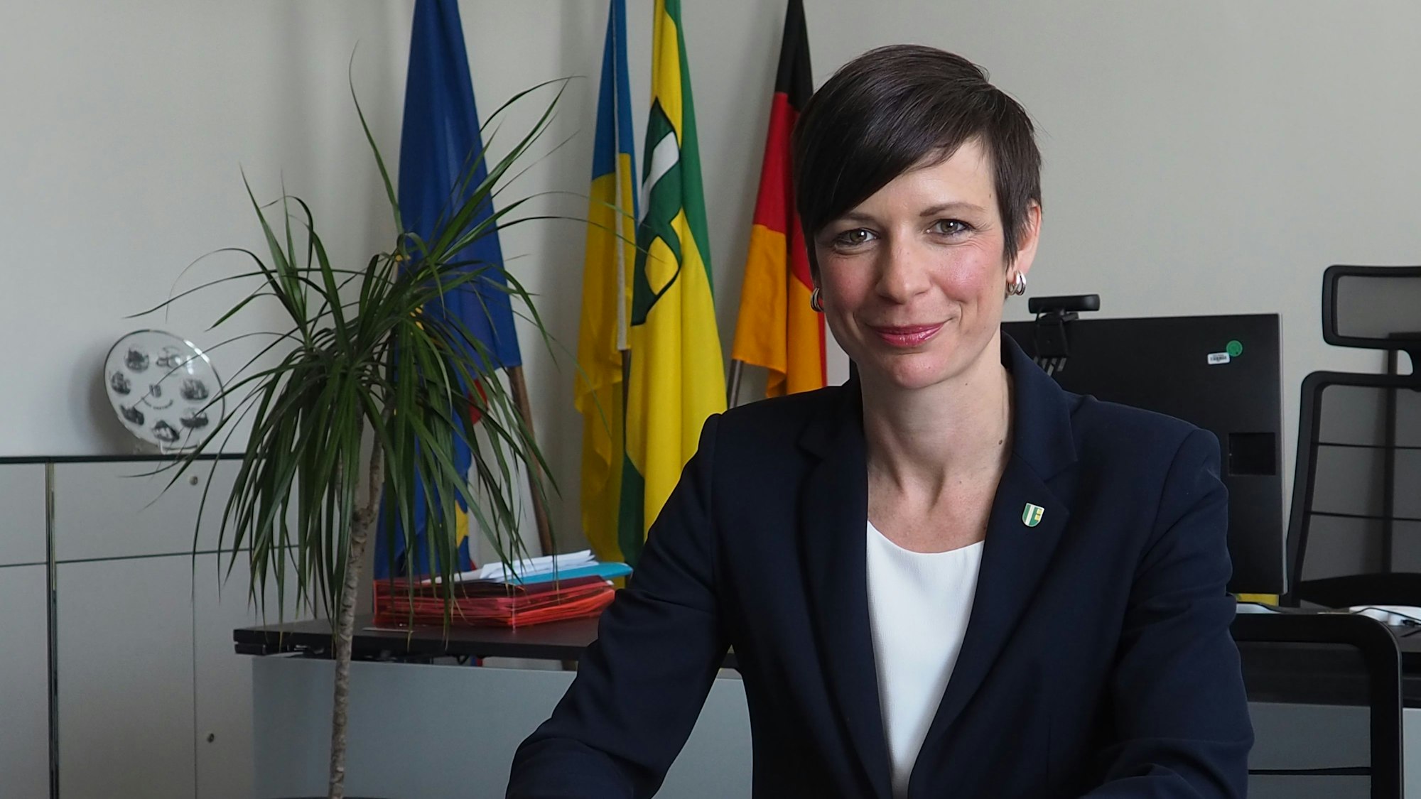 04.05.2023 Erftstadt Bürgermeisterion Carolin Weitzel