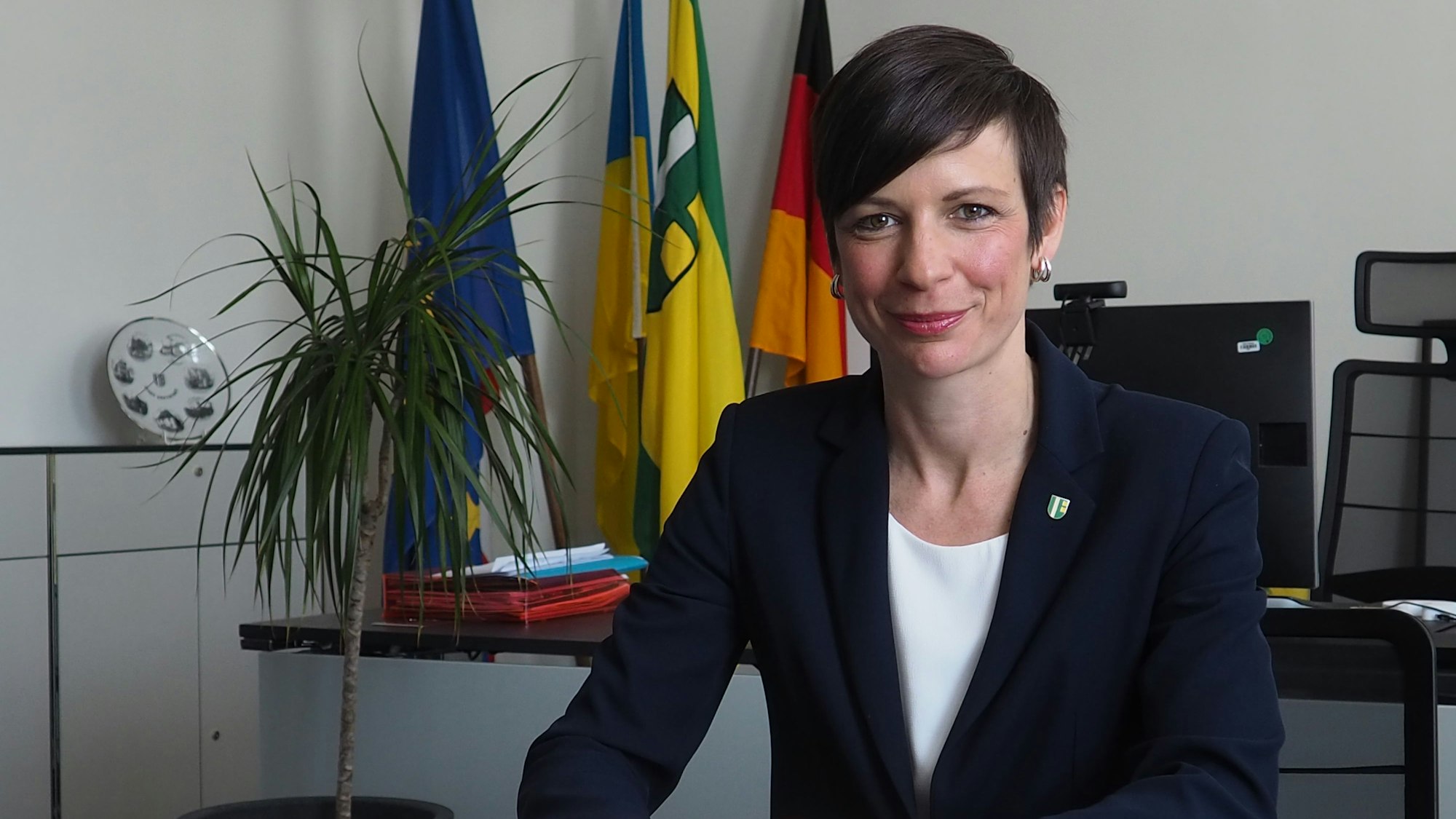 04.05.2023 Erftstadt Bürgermeisterion Carolin Weitzel