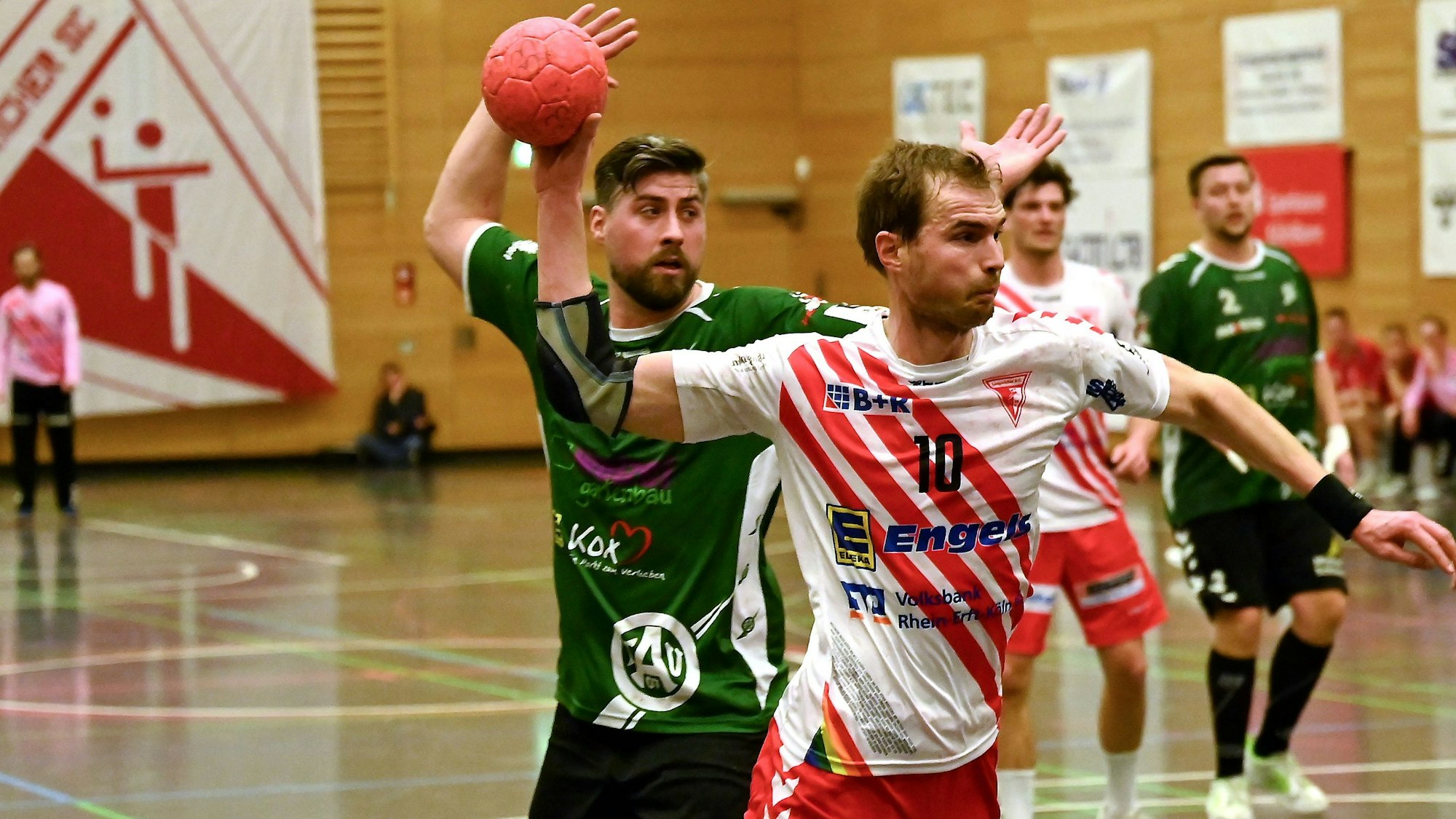 18.03.2023, Handball-Longericher SC Köln-Aldekerk
vorne: Benjamin Richter (Longerich)
Foto: Uli Herhaus