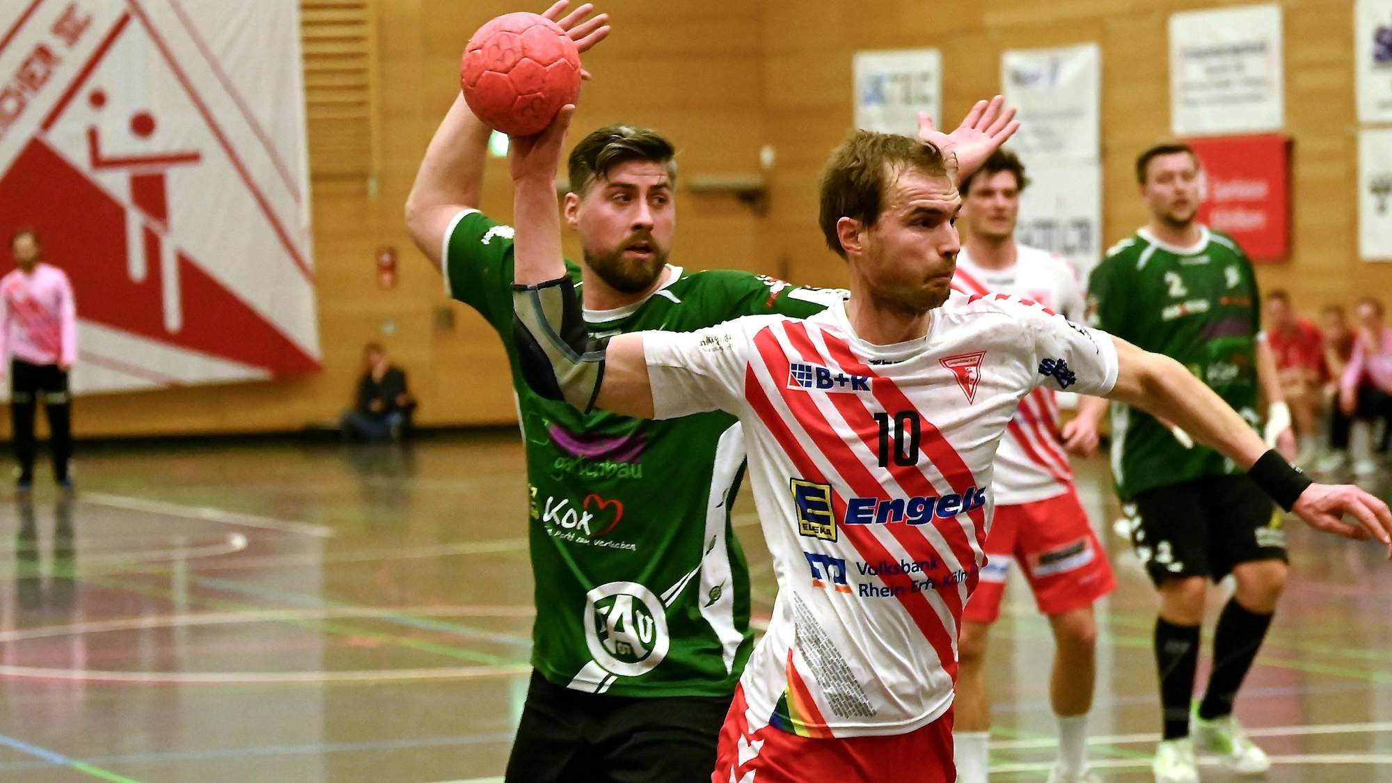 18.03.2023, Handball-Longericher SC Köln-Aldekerk
vorne: Benjamin Richter (Longerich)
Foto: Uli Herhaus