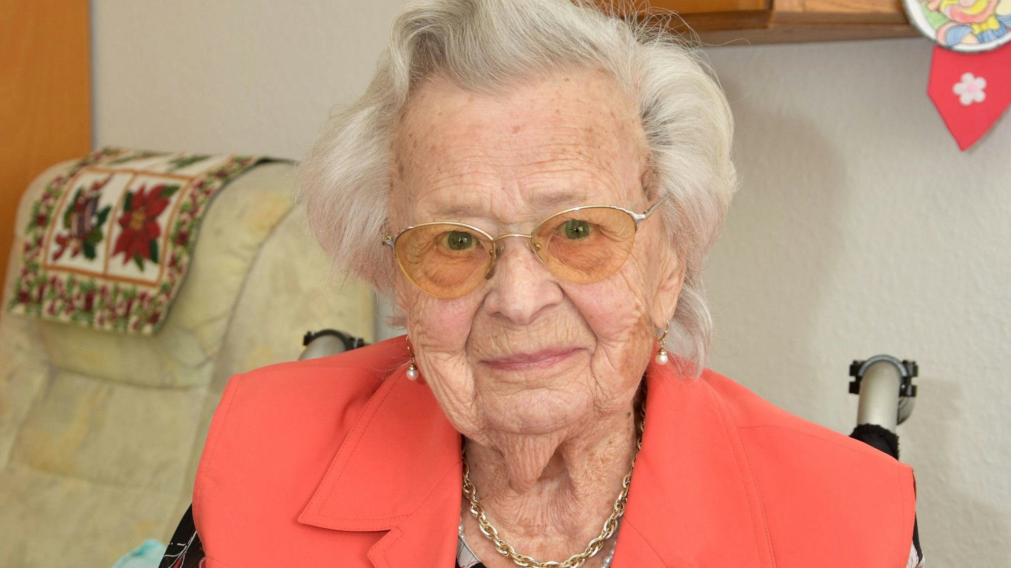 Gerda Klimeno feiert ihren 102. Geburtstag