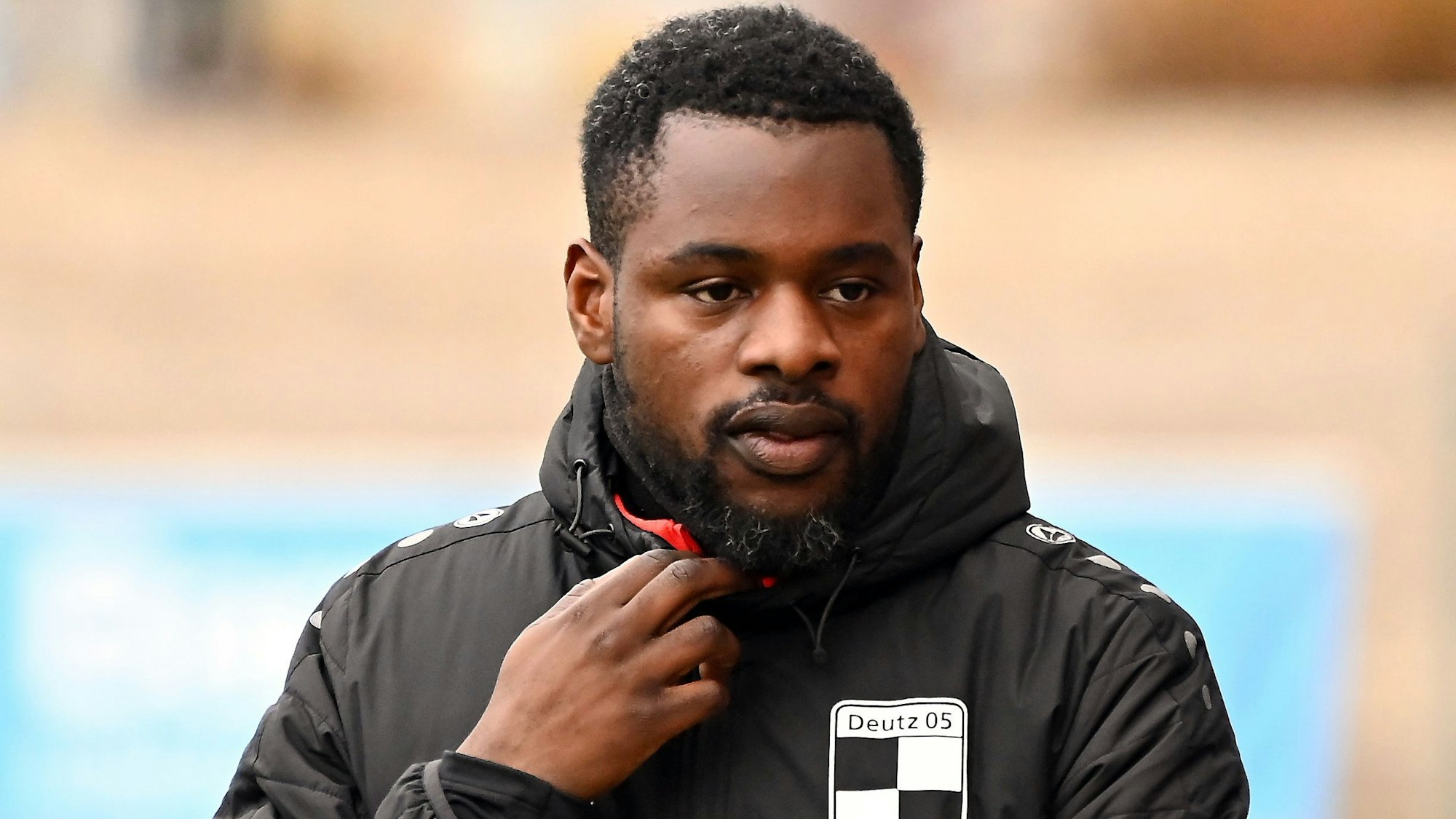 19.11.2022,-Fussball-B-Jugend-Bayer-Deutz 05
TR: Nestor Londji (Deutz)
Foto: Uli Herhaus