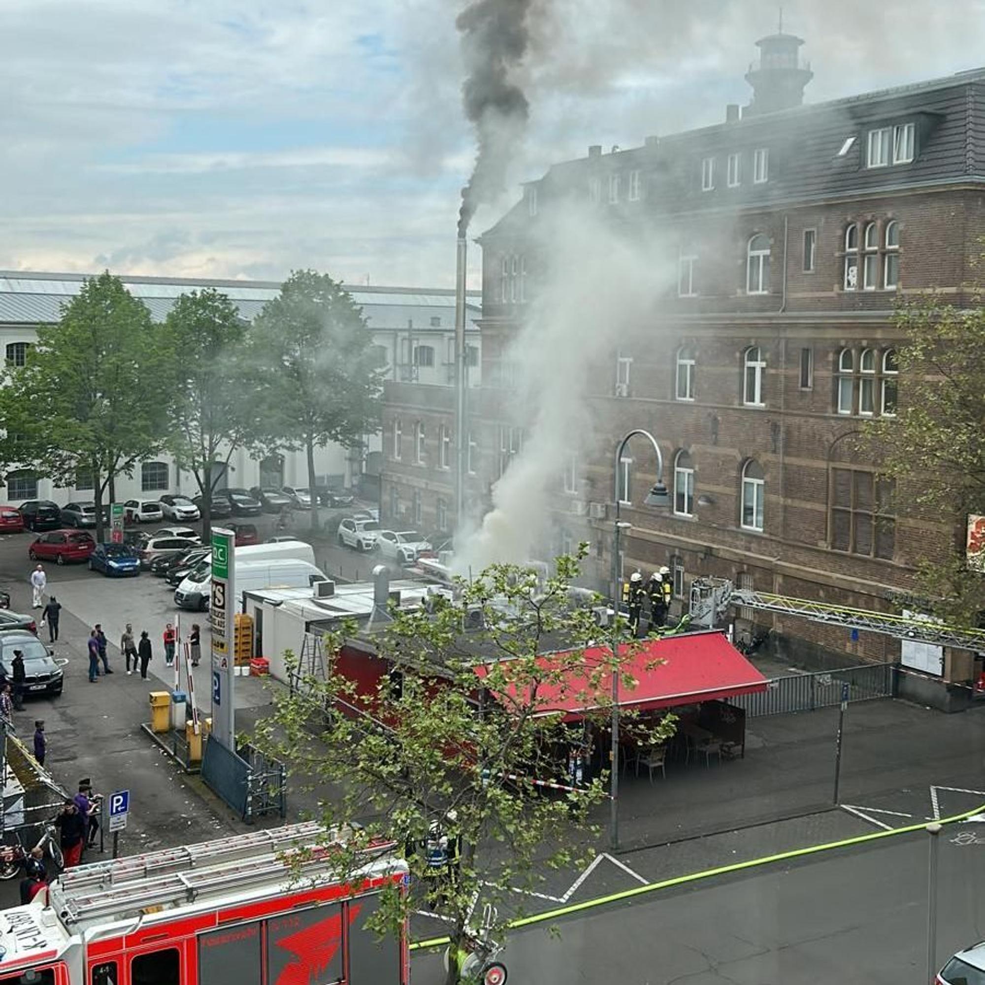 Brand im Kebapland