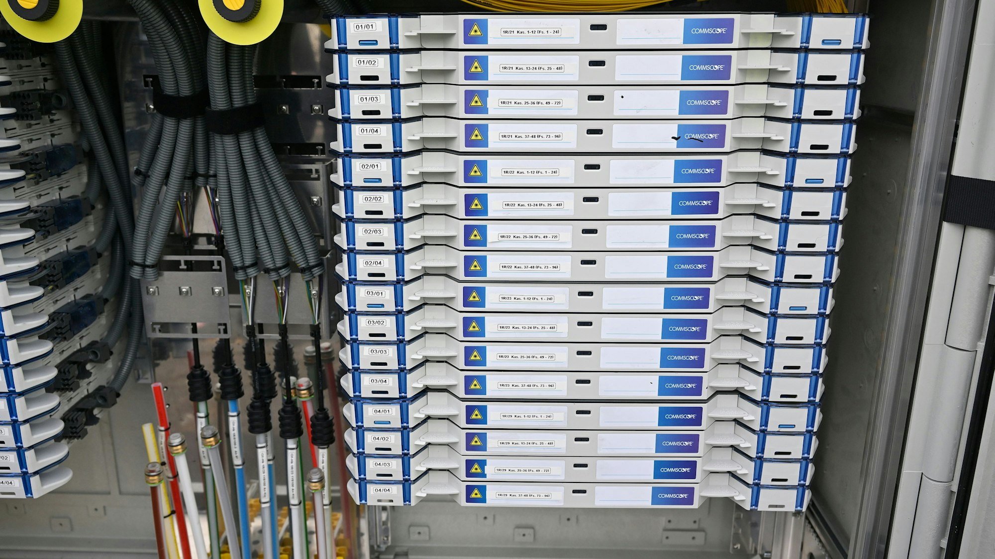 Verlegung neuer Glasfaserkabel