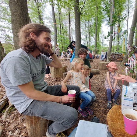 Eröffnung des Waldkindergartens in Windeck-Herchen.