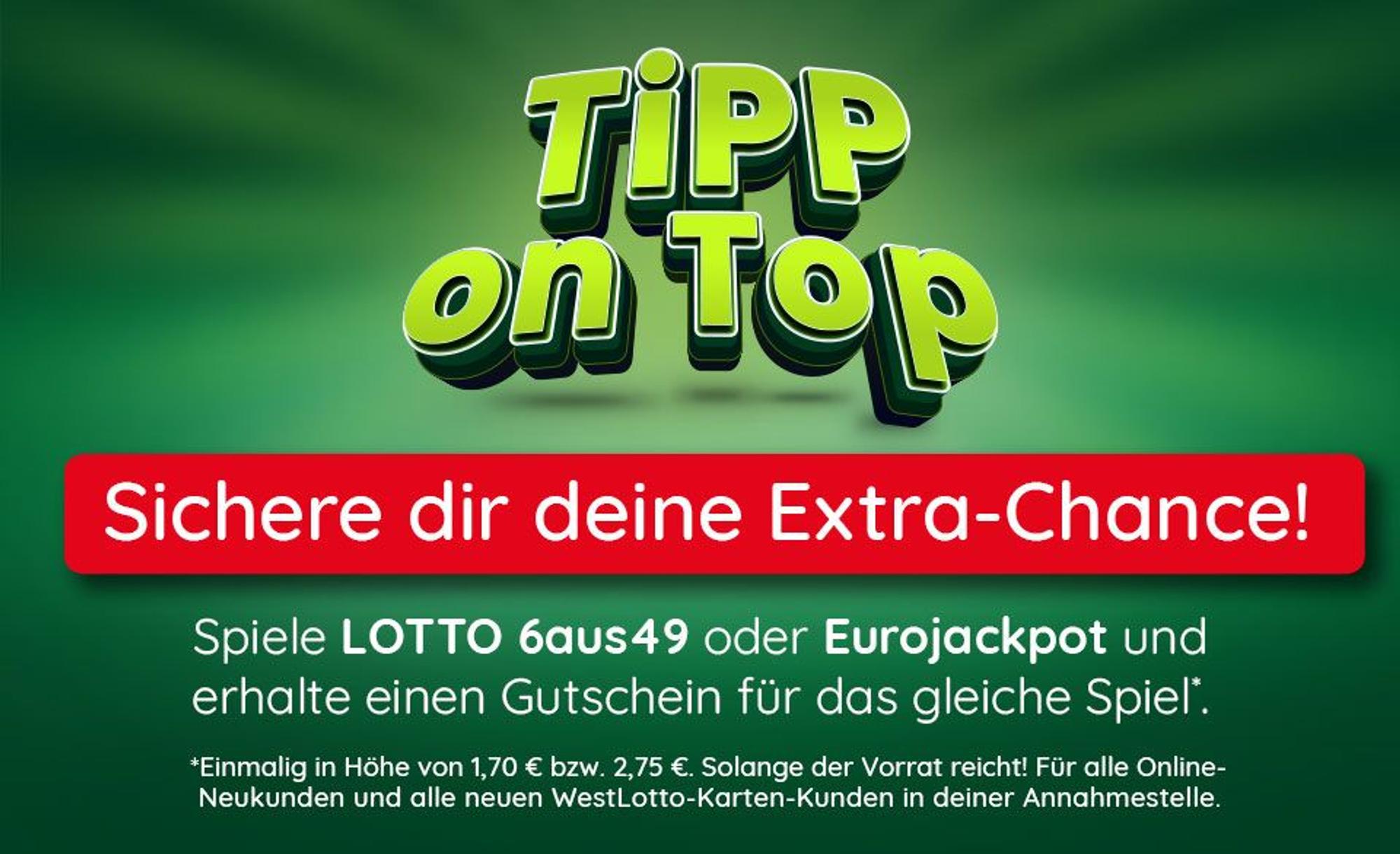 Tipp on Top Extra-Chance Infobild.