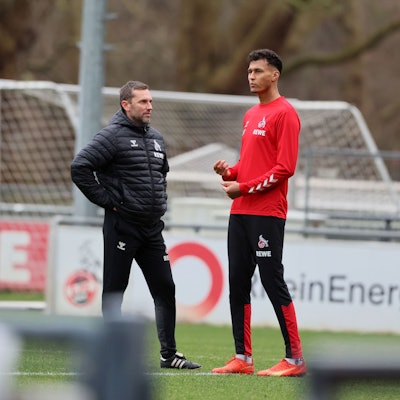 Andre Pawlak im Gespräch mit Davie Selke