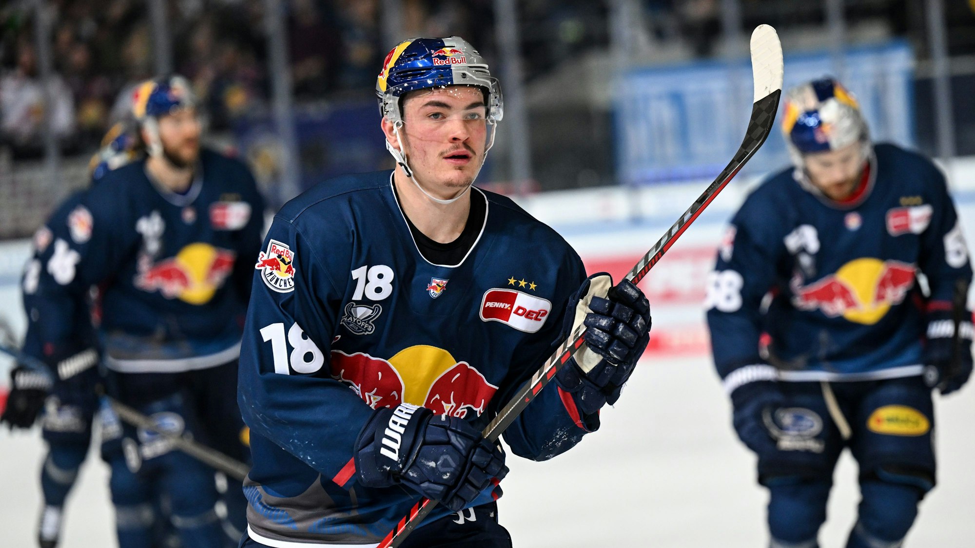 Freut sich auf den KEC: Stürmer Justin Schütz.